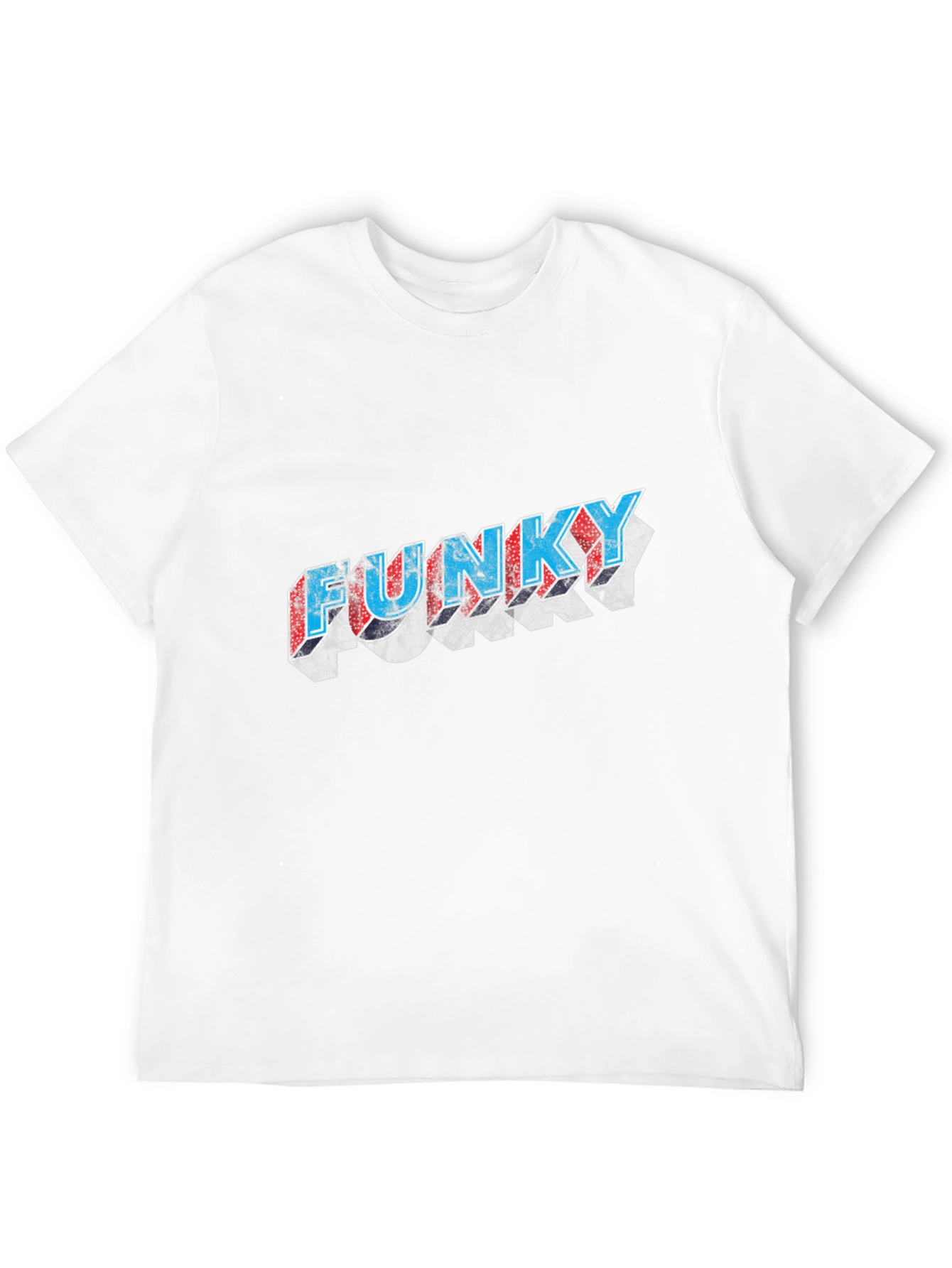 Funky Graphic Black T-Shirt - Unique Design
