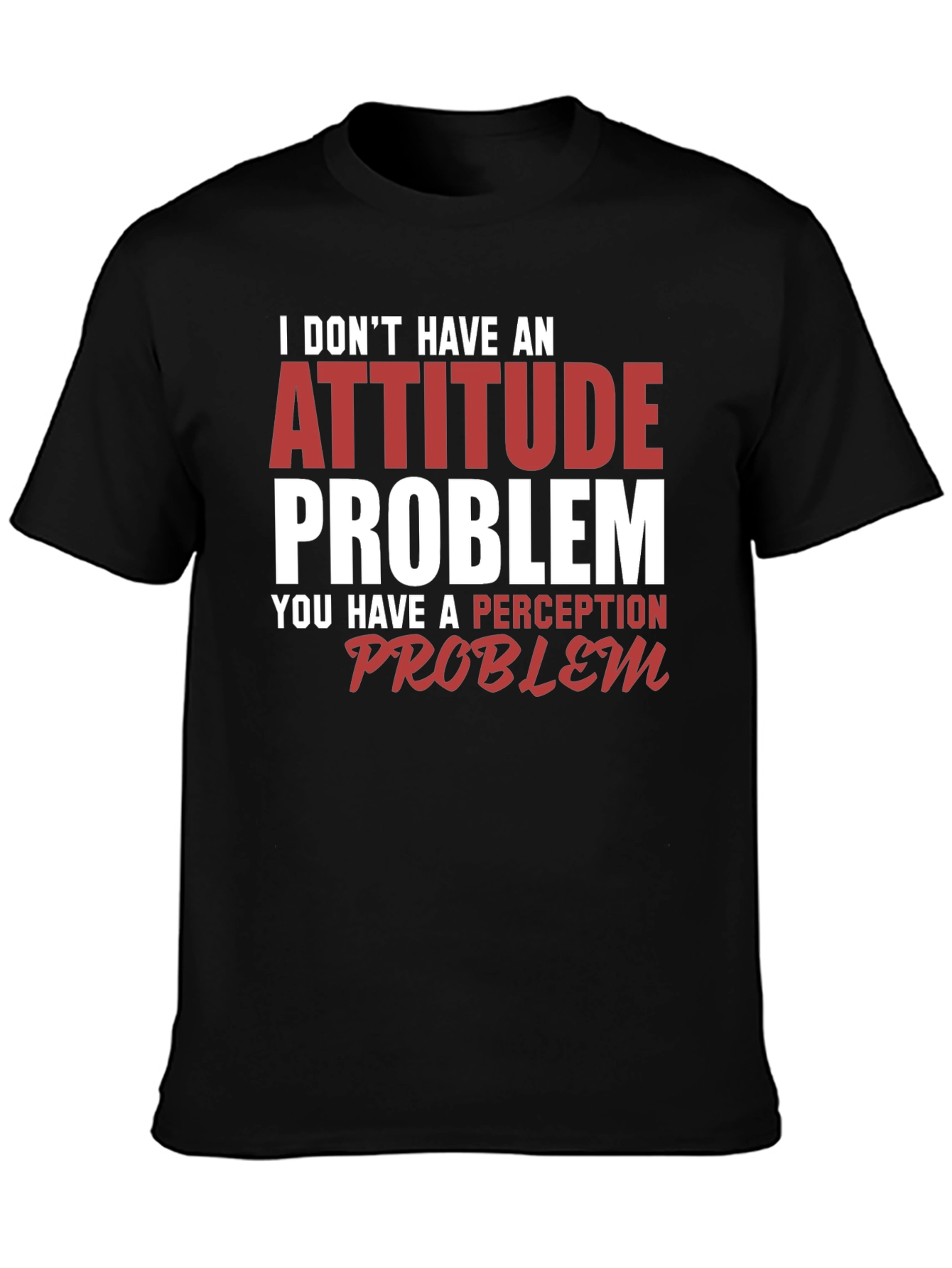 Attitude Problem Graphic Tee - Funny Slogan T-Shirt