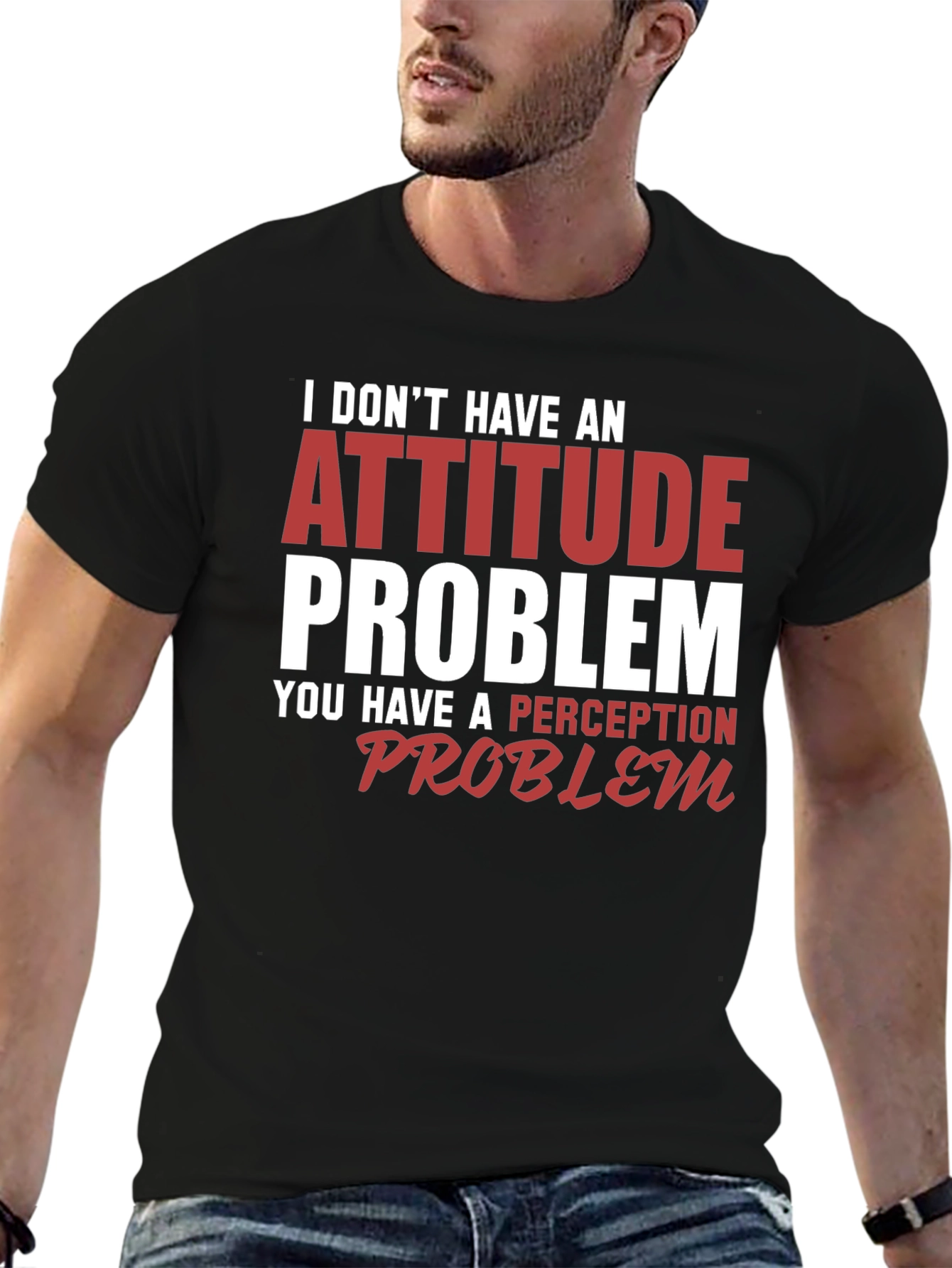 Attitude Problem Graphic Tee - Funny Slogan T-Shirt