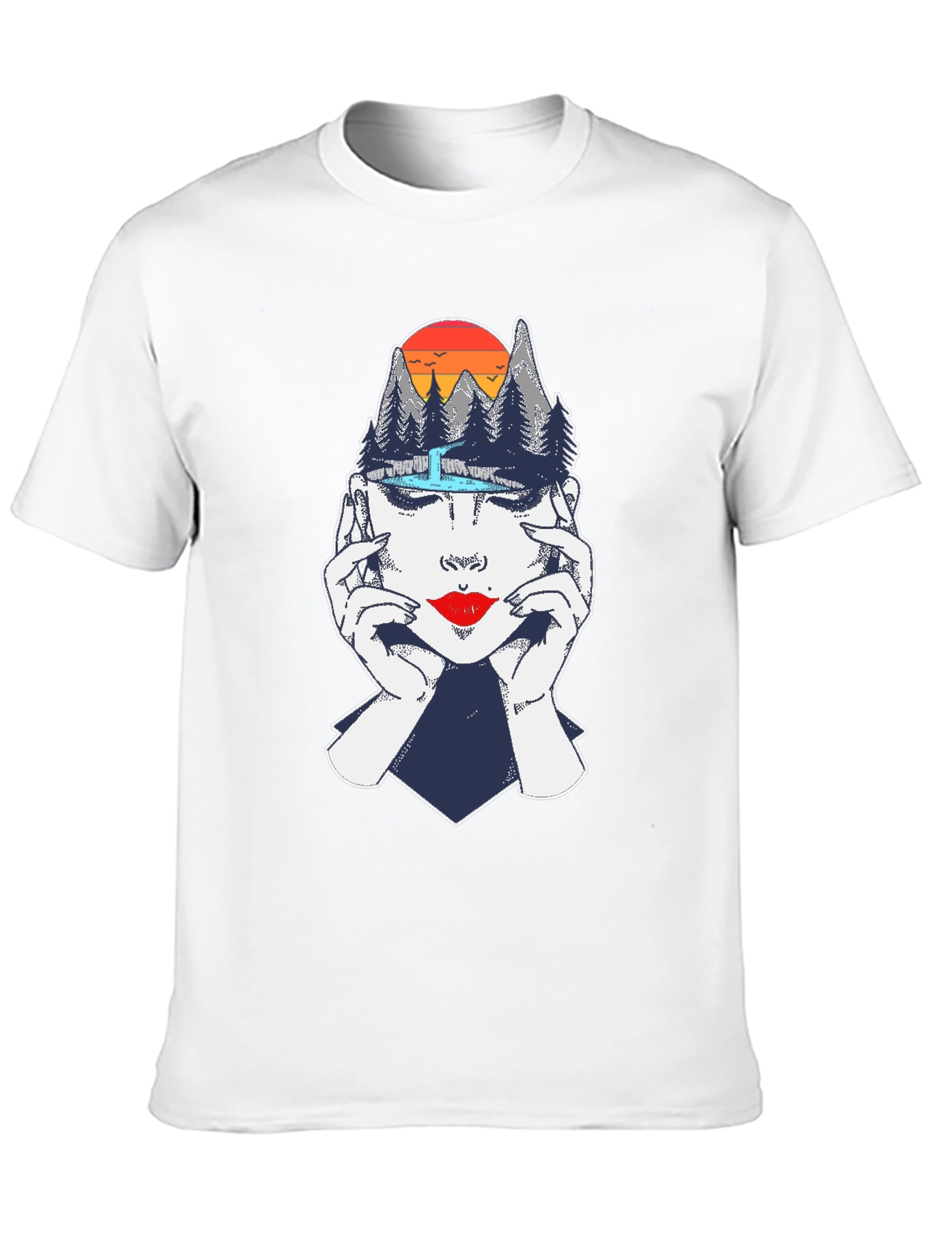 Mindscape Graphic Tee - Unisex Black T-Shirt