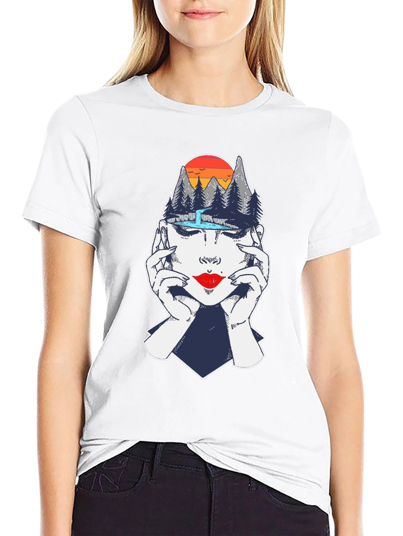 Mindscape Graphic Tee - Unisex Black T-Shirt