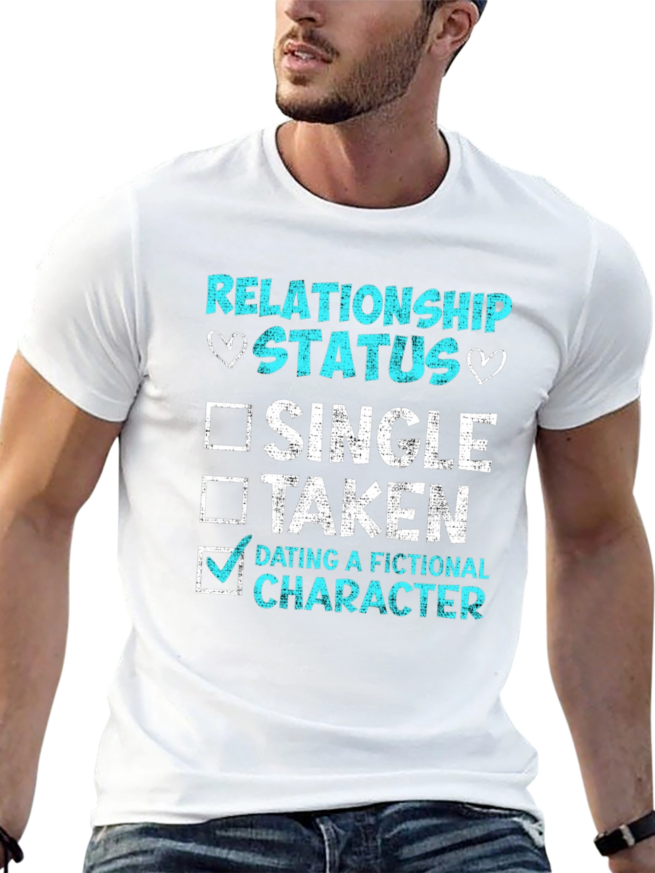 Relationship Status Fictional Character T-Shirt