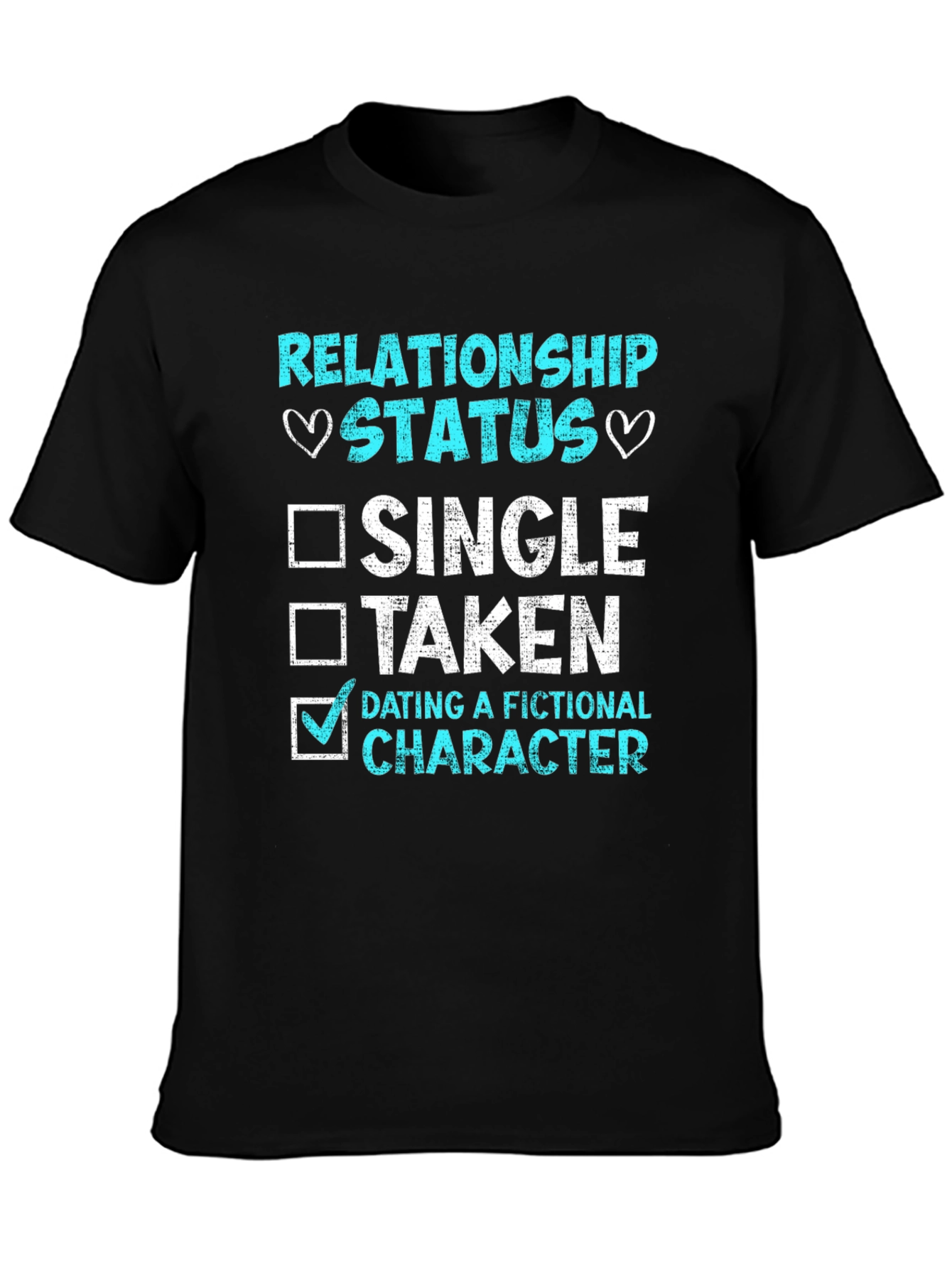 Relationship Status Fictional Character T-Shirt