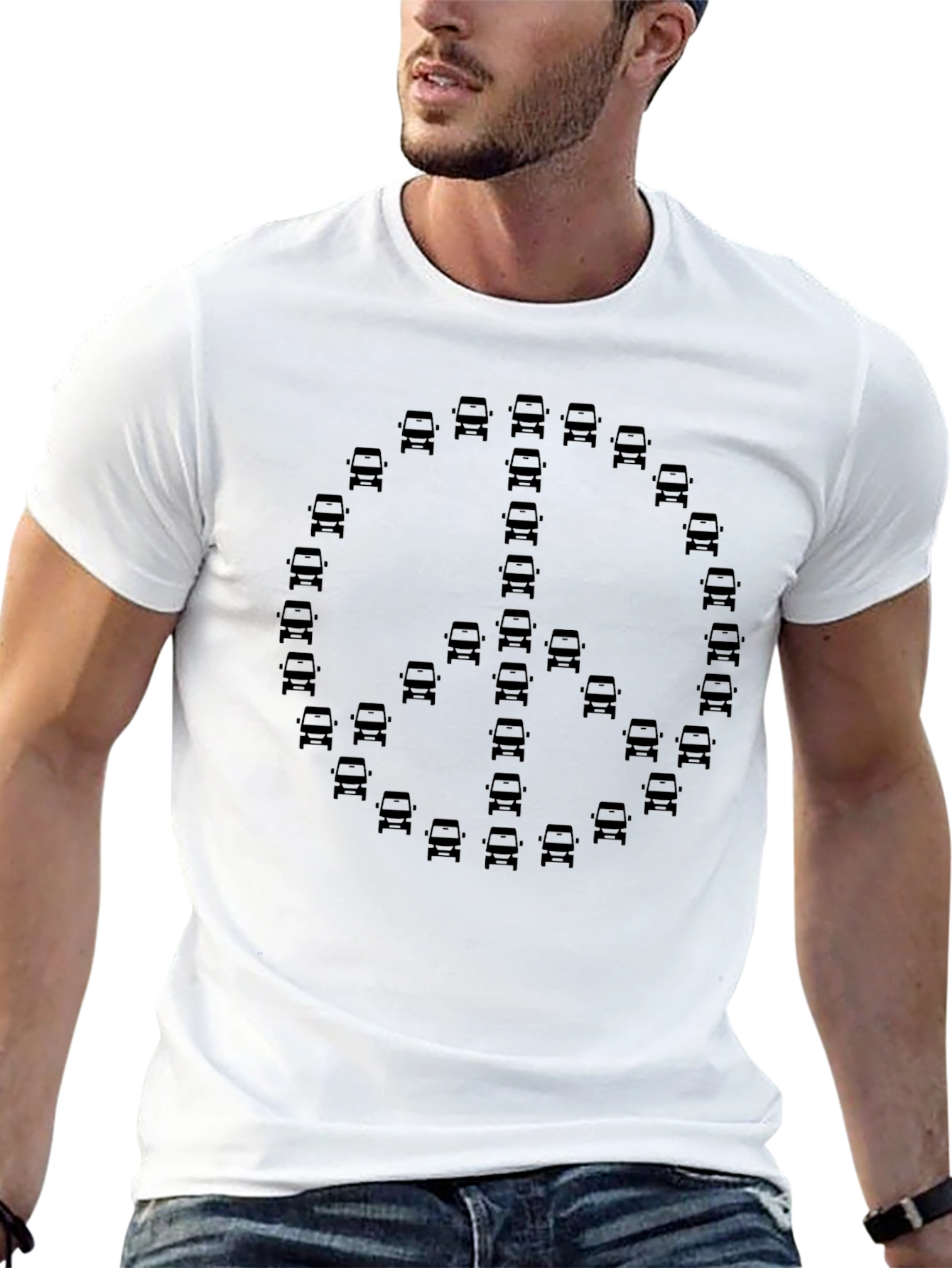 VW Bus Peace Sign T-Shirt