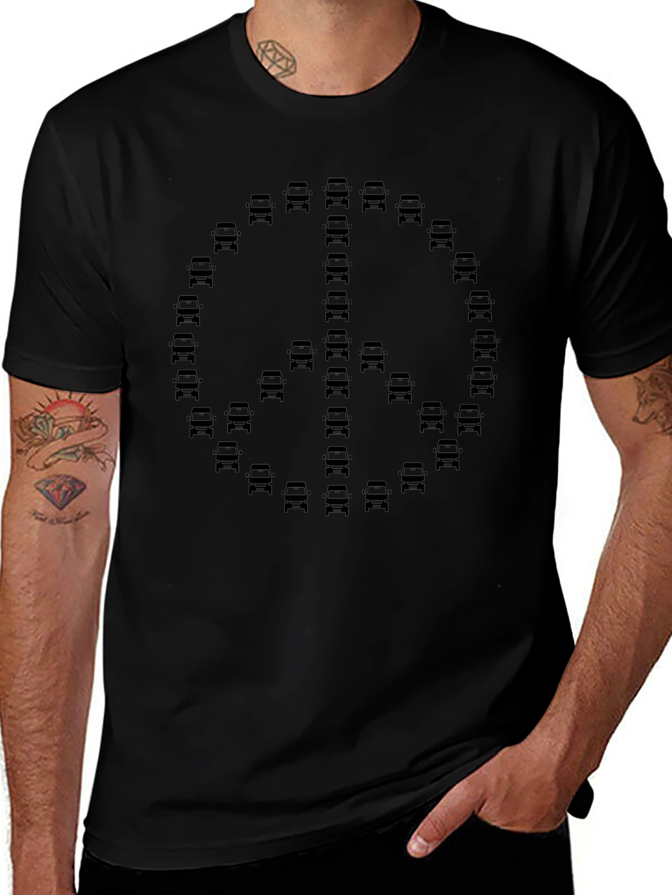 VW Bus Peace Sign T-Shirt