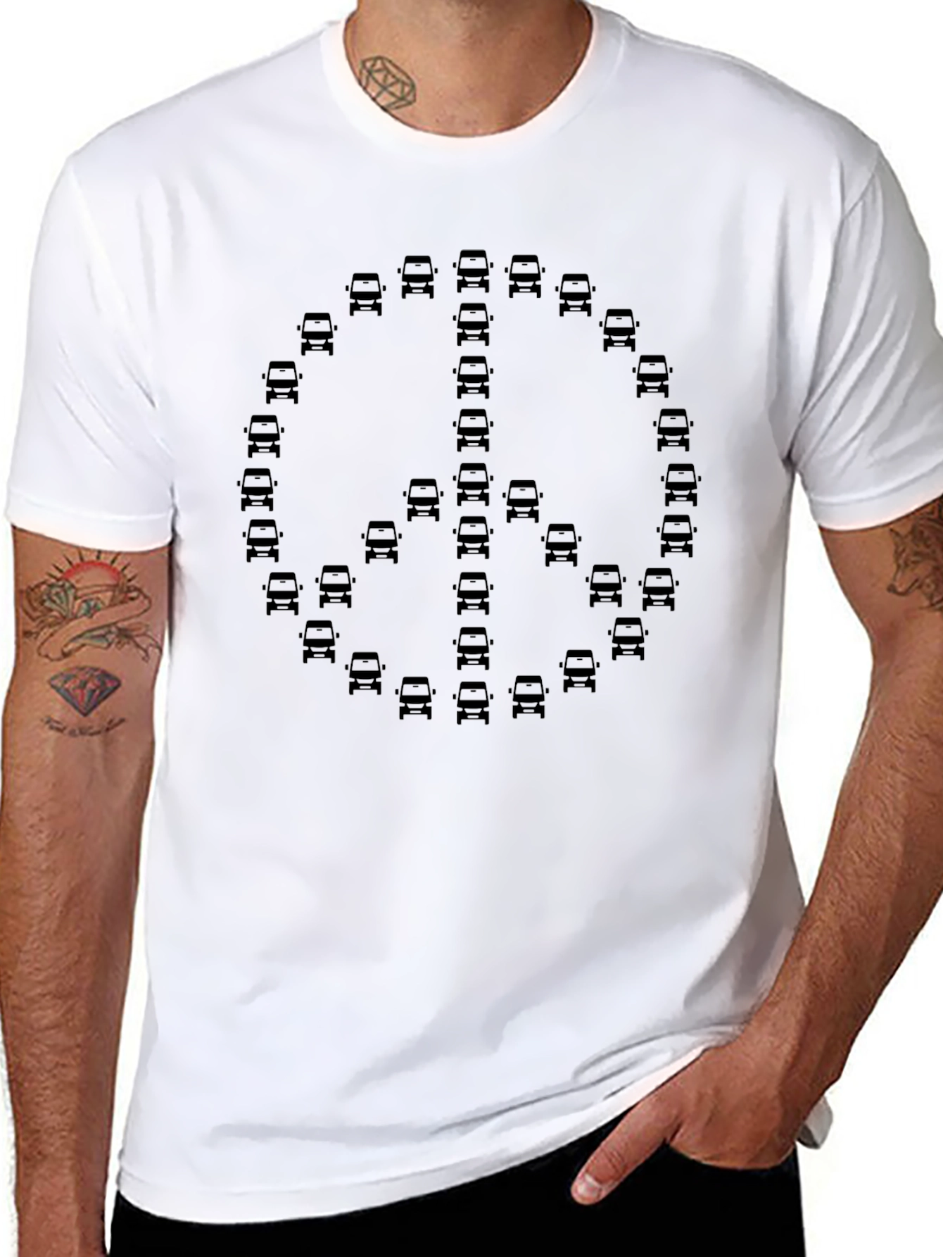 VW Bus Peace Sign T-Shirt