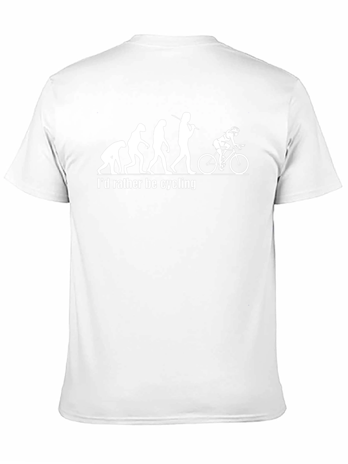 Evolution of Cyclist Graphic T-Shirt