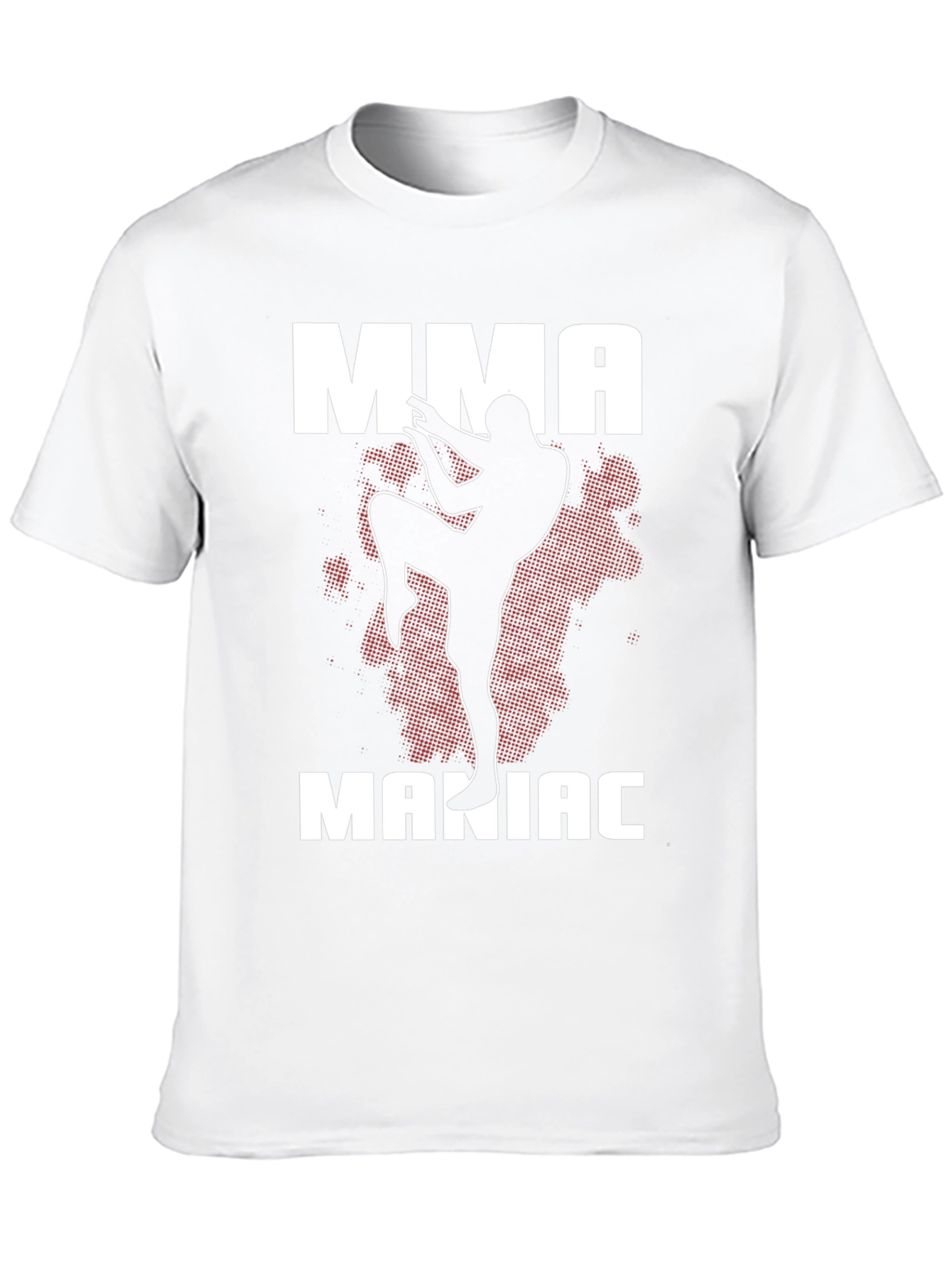 MMA Maniac Black T-Shirt Martial Arts Graphic Tee
