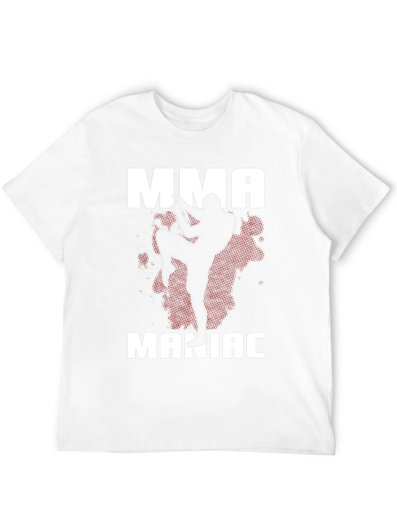 MMA Maniac Black T-Shirt Martial Arts Graphic Tee