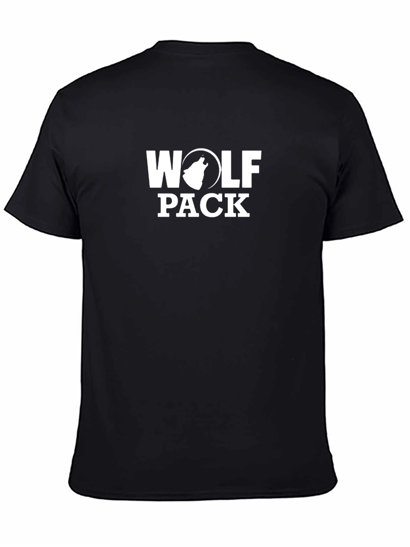 Wolf Pack Graphic T-Shirt - Cool Design