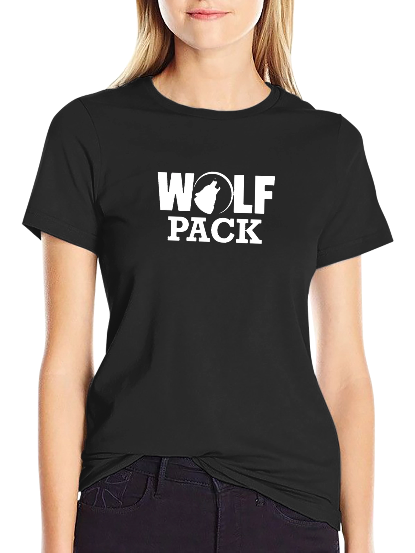 Wolf Pack Graphic T-Shirt - Cool Design