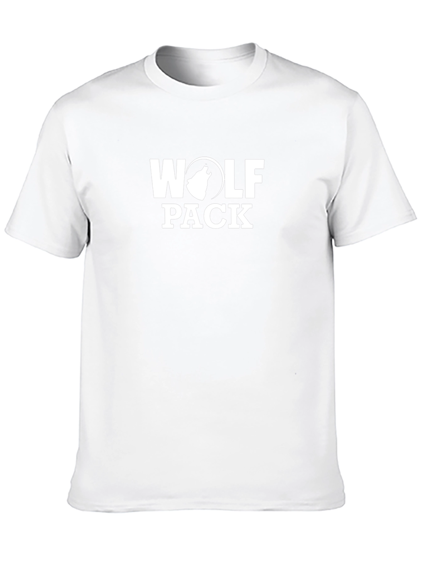 Wolf Pack Graphic T-Shirt - Cool Design