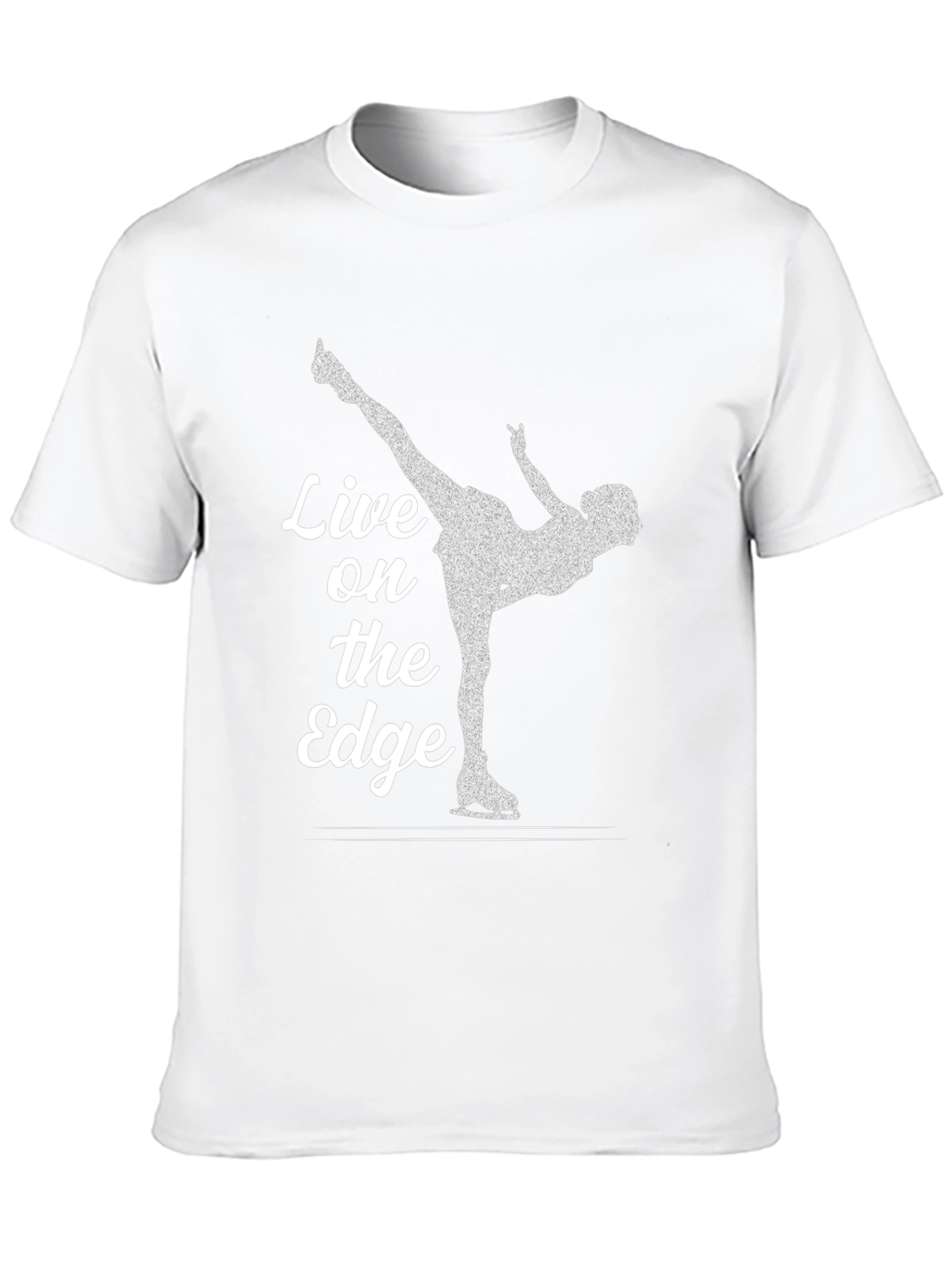 Live on the Edge Ice Skating T-Shirt