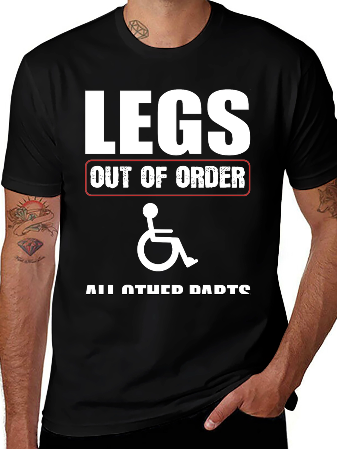 Funny Legs Out of Order T-Shirt
