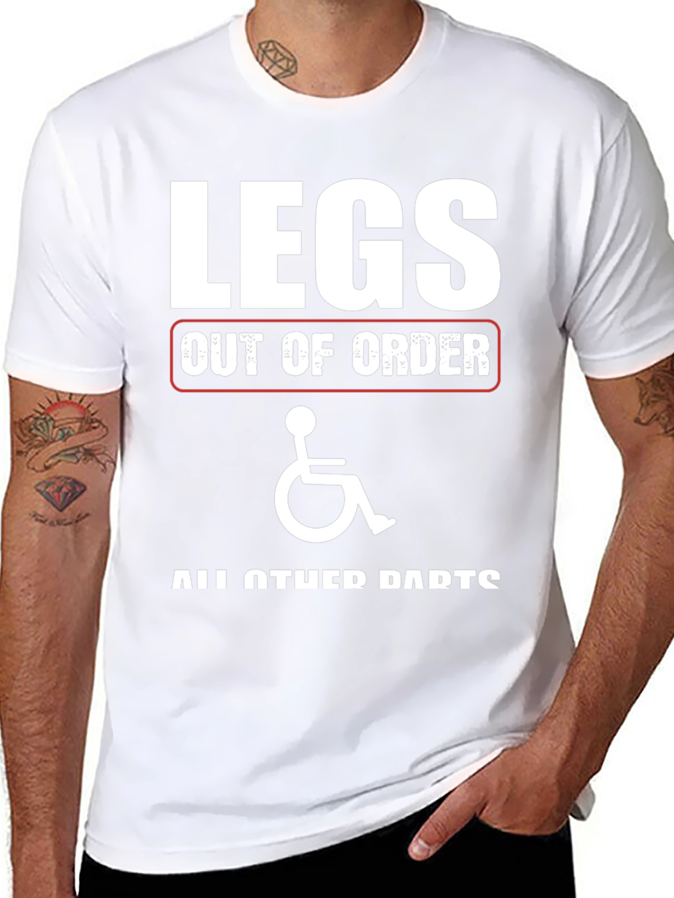 Funny Legs Out of Order T-Shirt