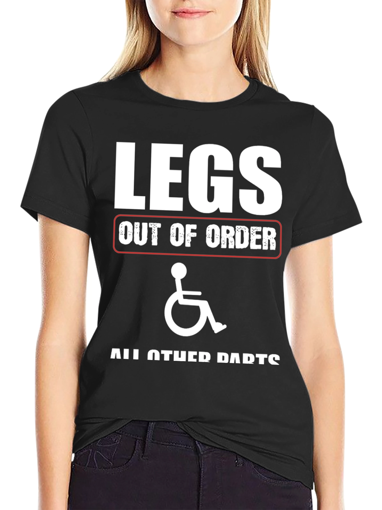 Funny Legs Out of Order T-Shirt