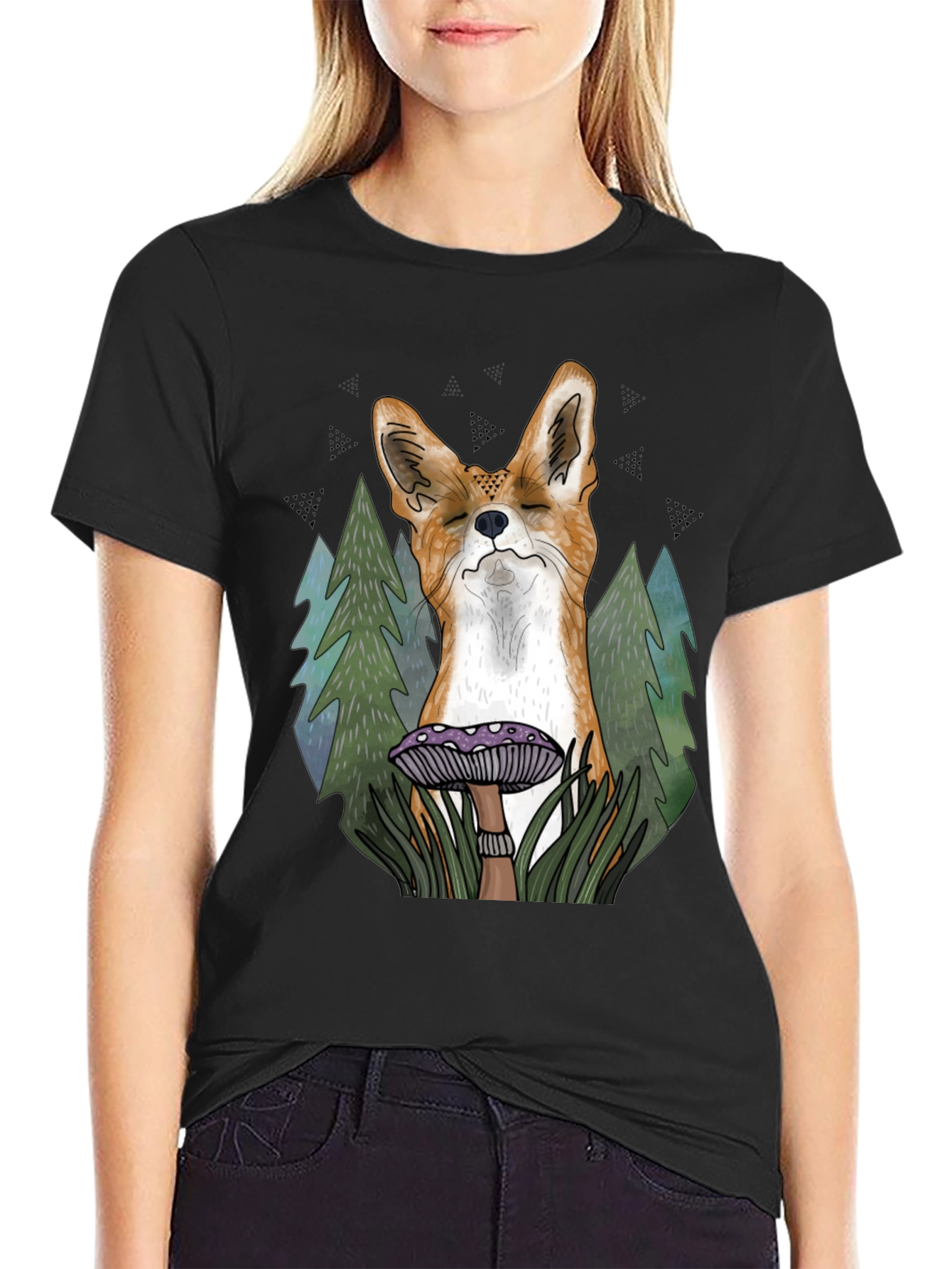 Zen Fox Graphic Tee