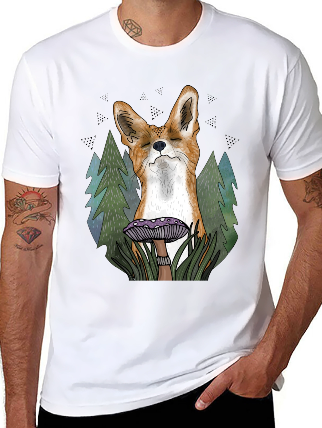 Zen Fox Graphic Tee