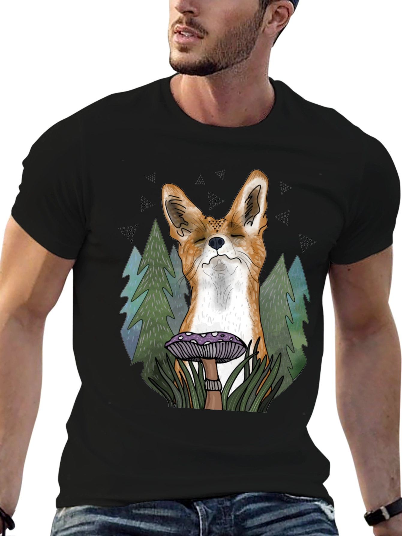 Zen Fox Graphic Tee