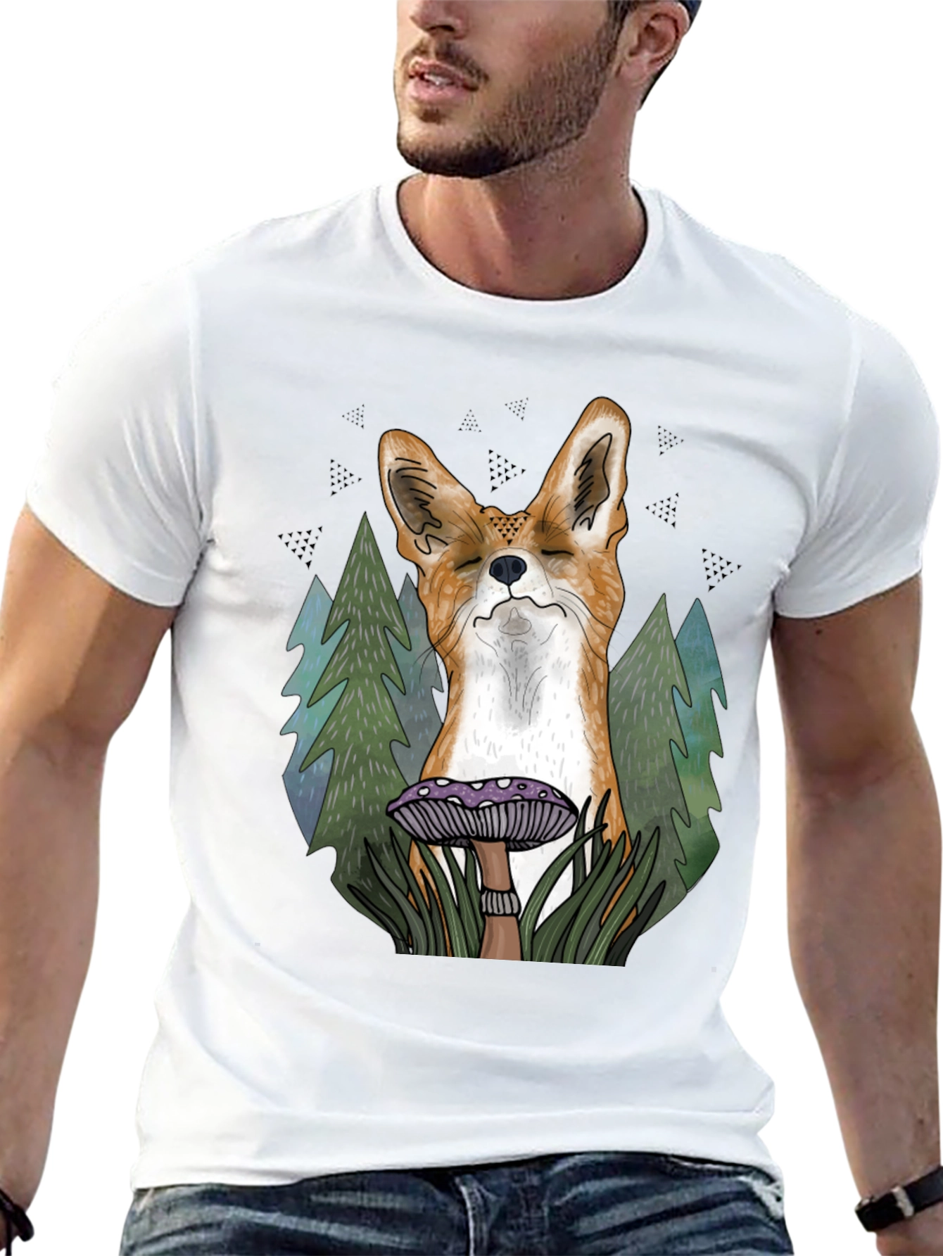 Zen Fox Graphic Tee