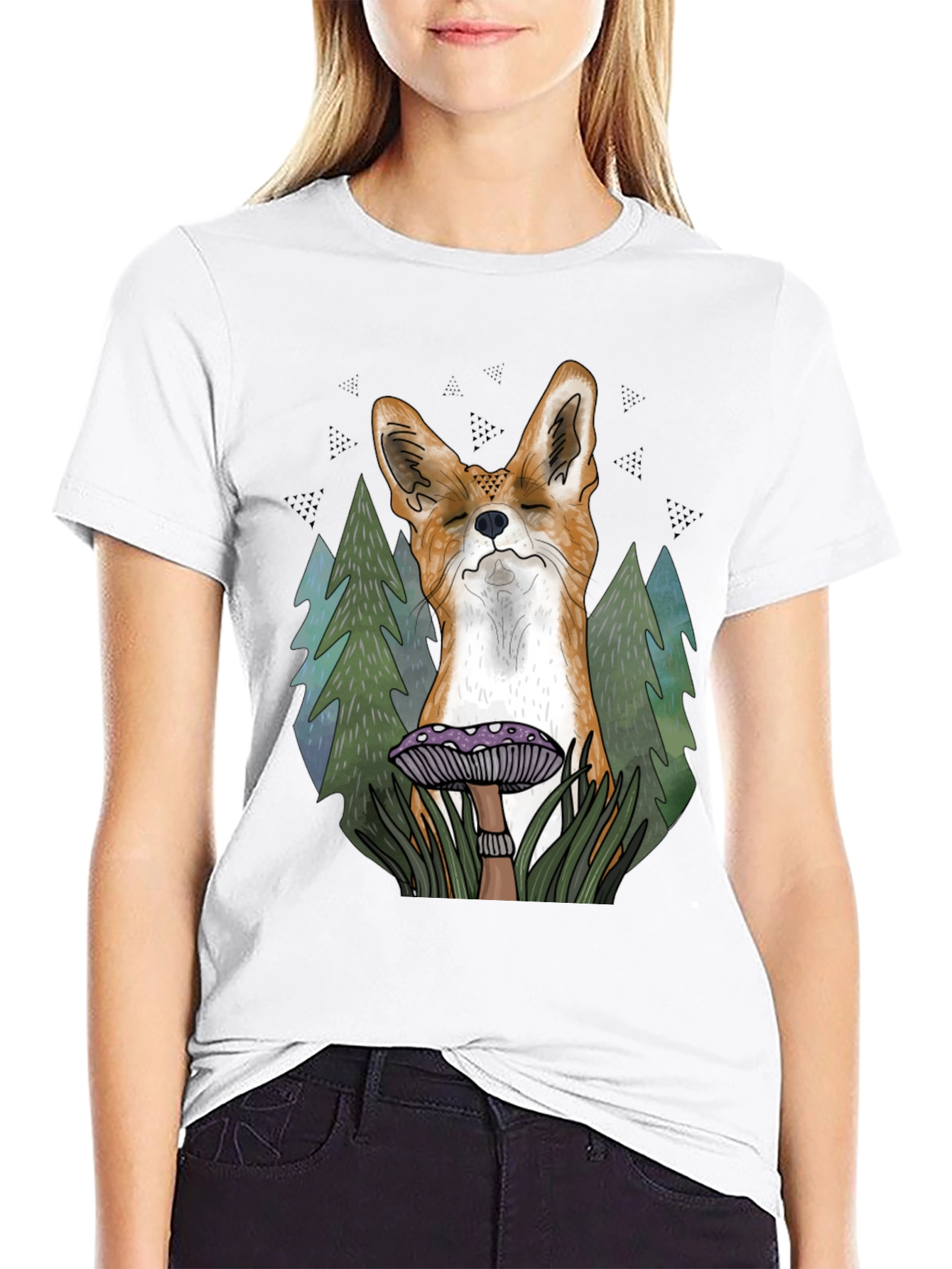 Zen Fox Graphic Tee