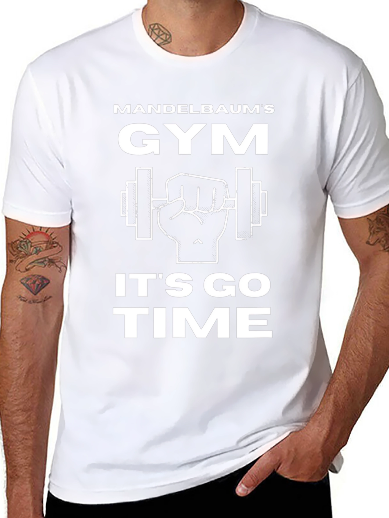 Mandelbaums Gym T-Shirt - Its Go Time!