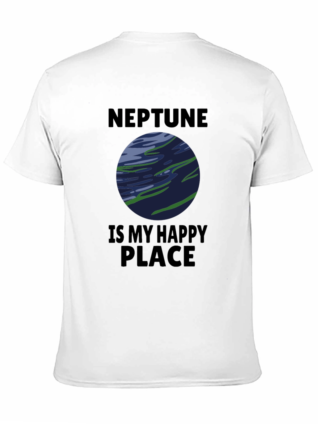 Neptune Is My Happy Place Graphic T-Shirt