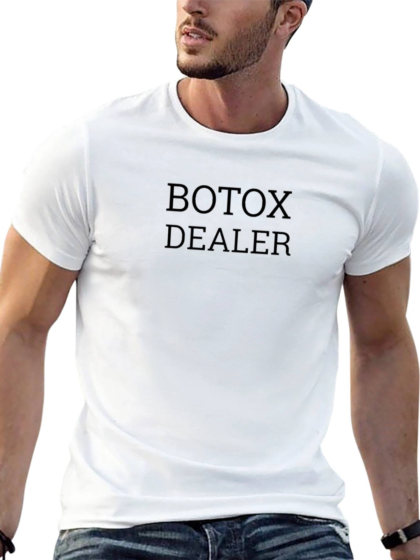Botox Dealer Black Graphic T-Shirt