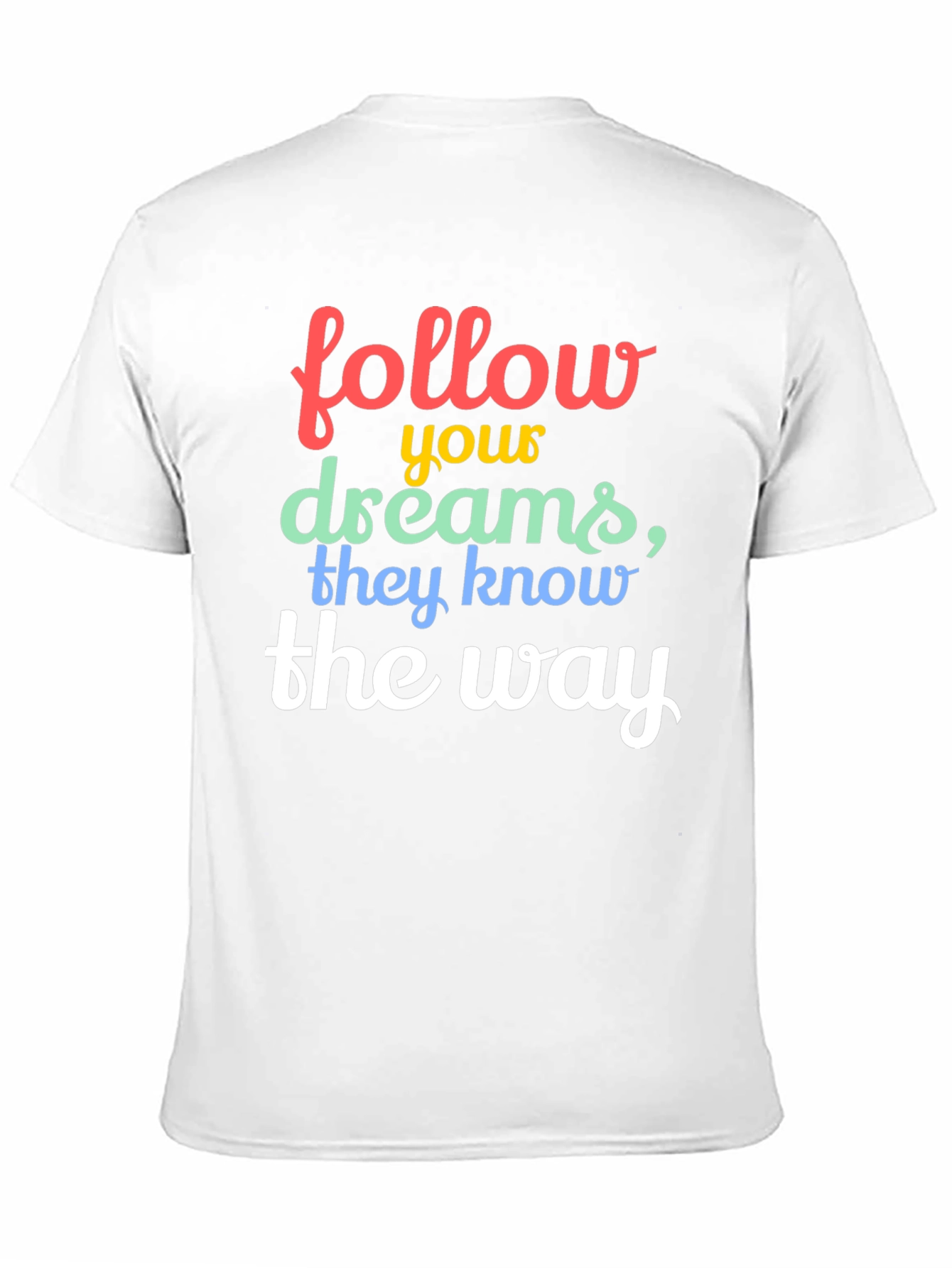 Follow Your Dreams Graphic Tee - Black