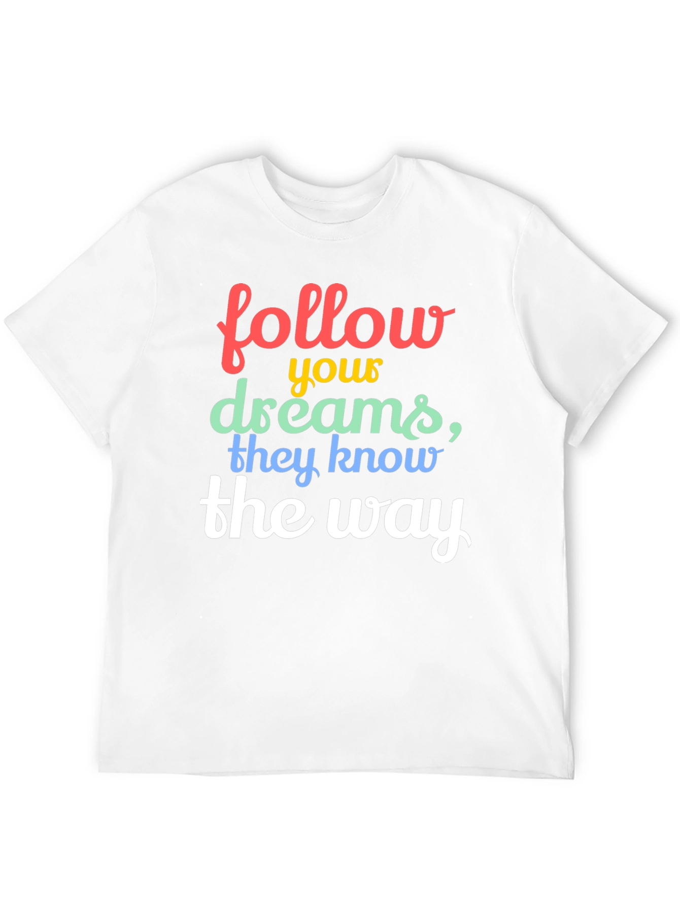 Follow Your Dreams Graphic Tee - Black