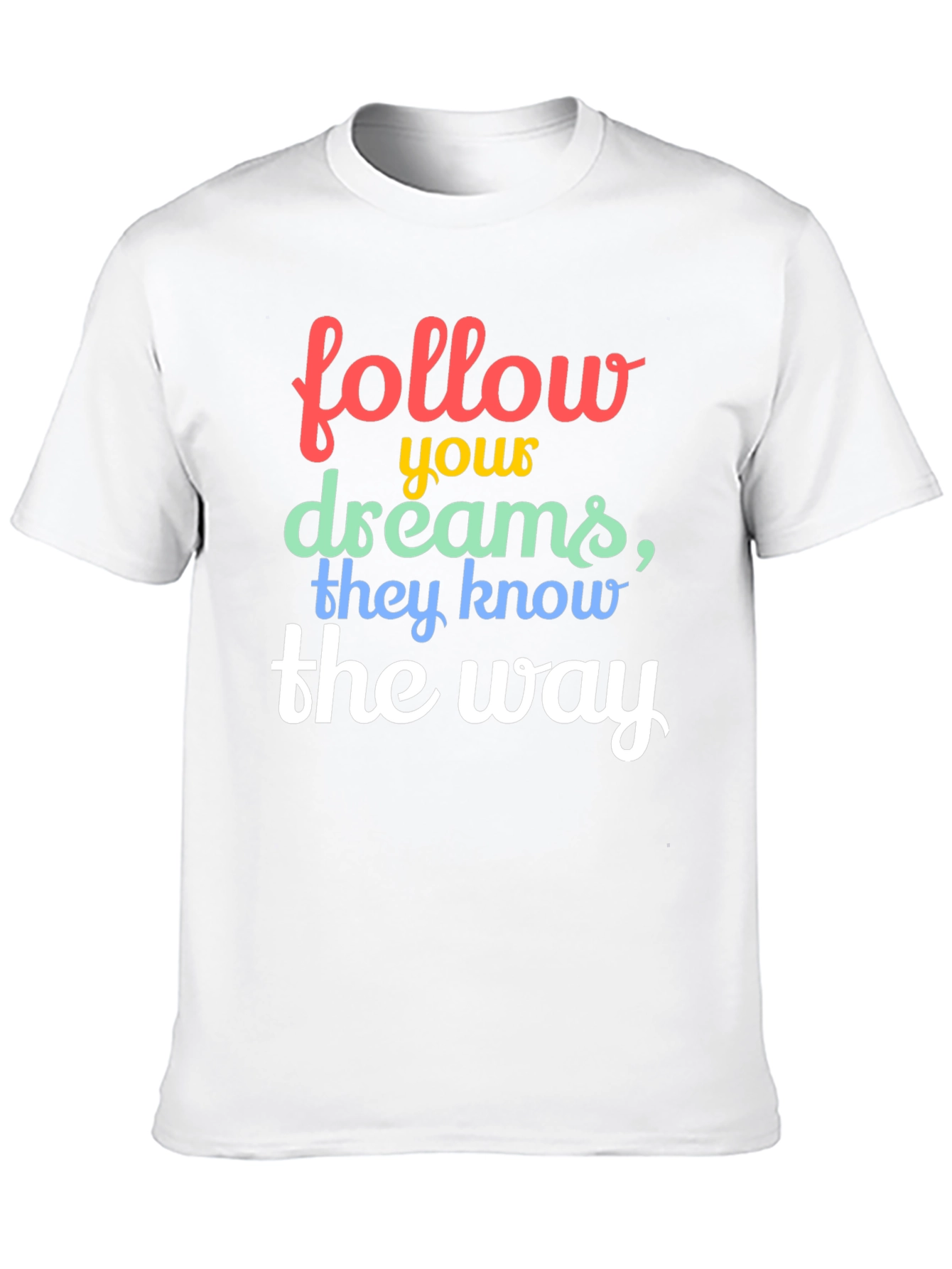 Follow Your Dreams Graphic Tee - Black