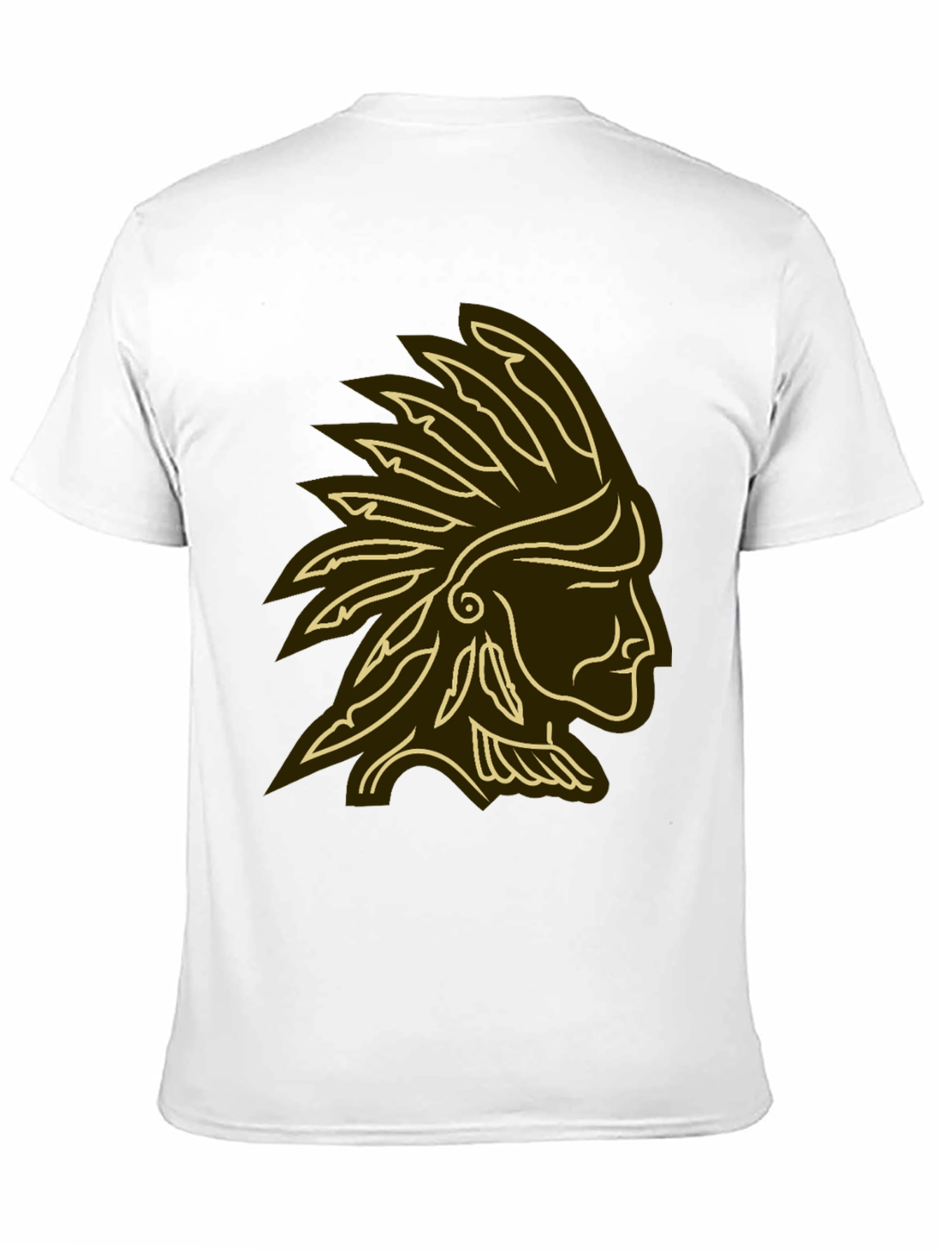 Native American Chief Graphic T-Shirt