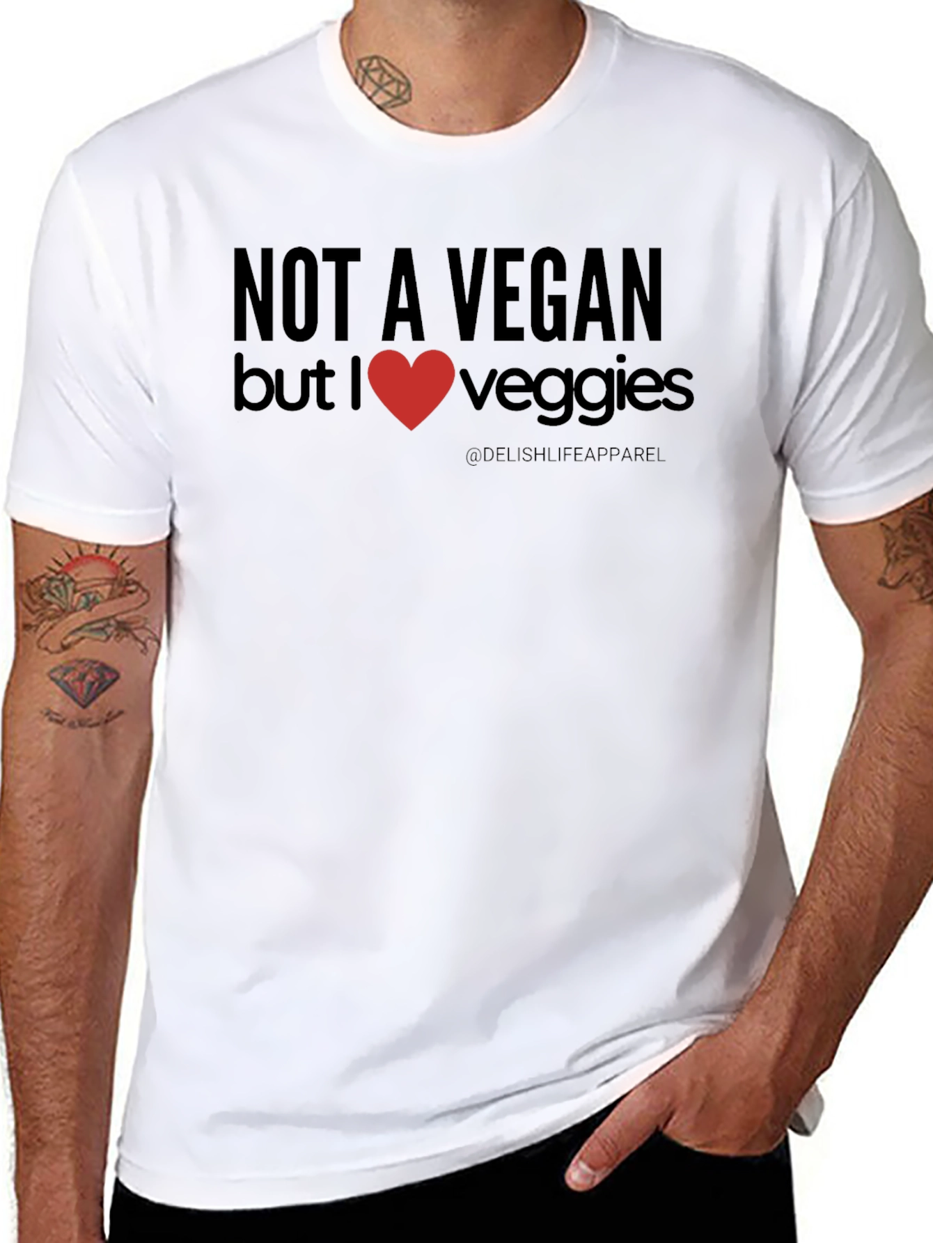 Not a Vegan But I Love Veggies T-Shirt