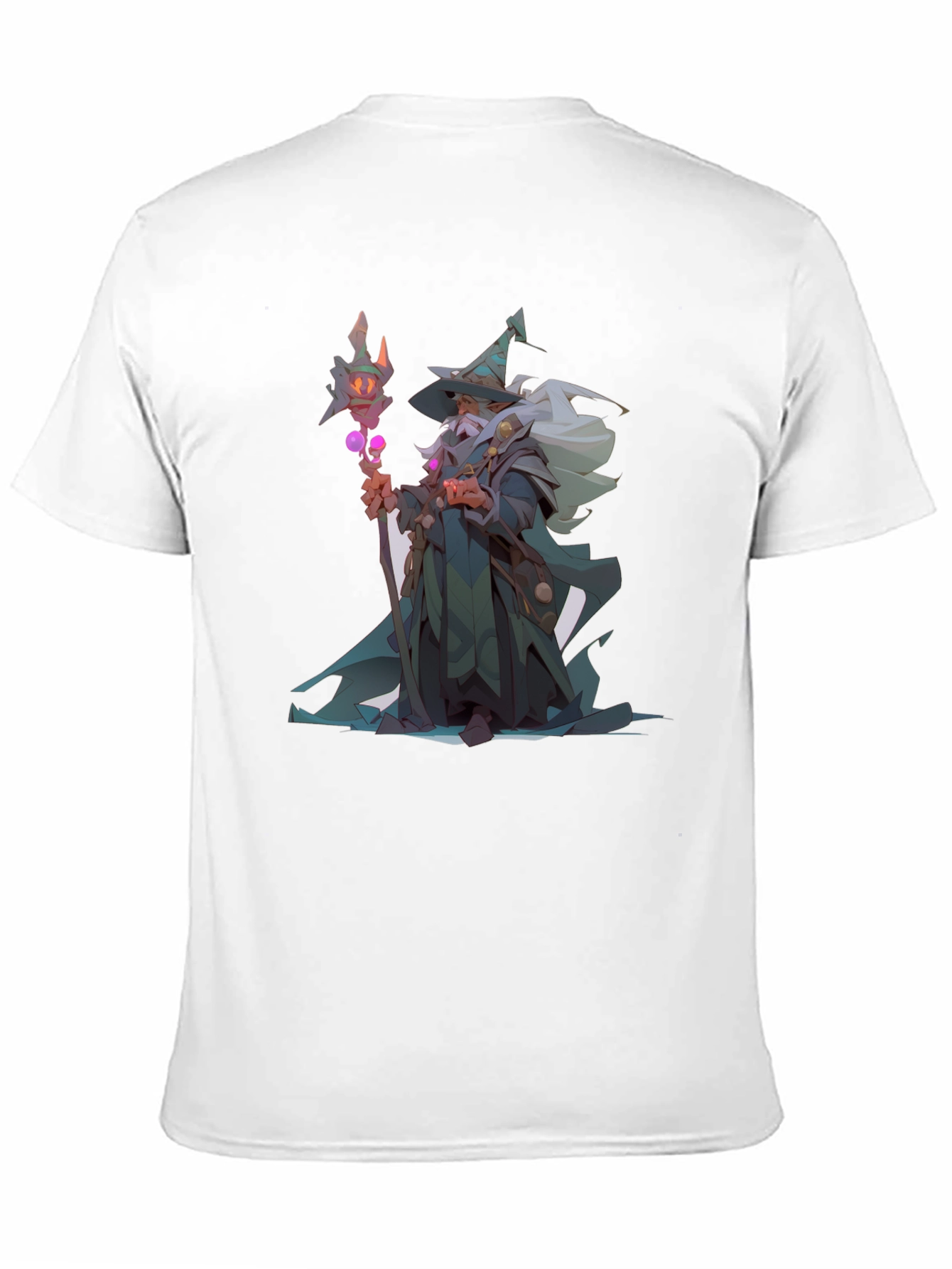 Wizard Graphic Black T-Shirt