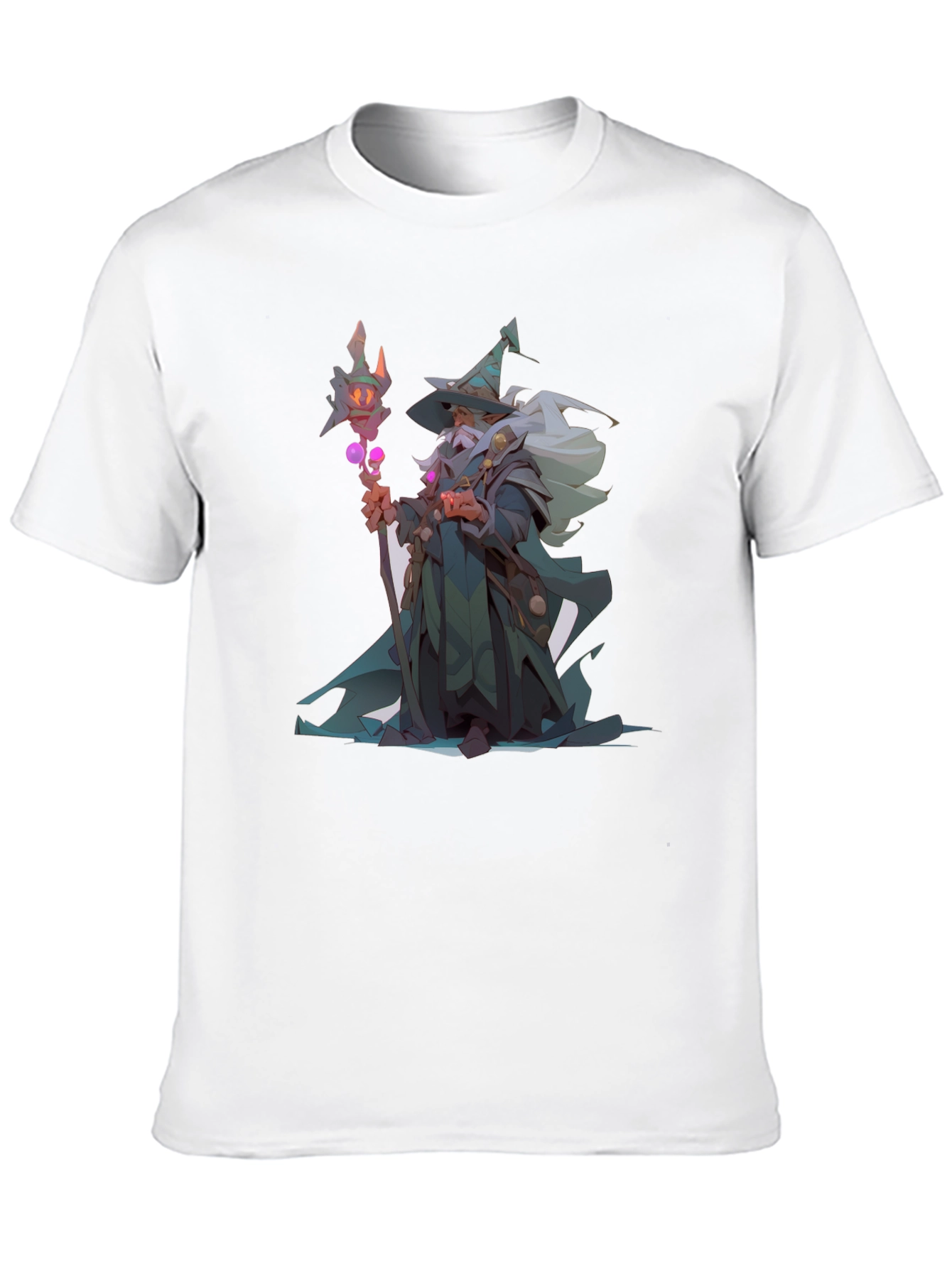 Wizard Graphic Black T-Shirt