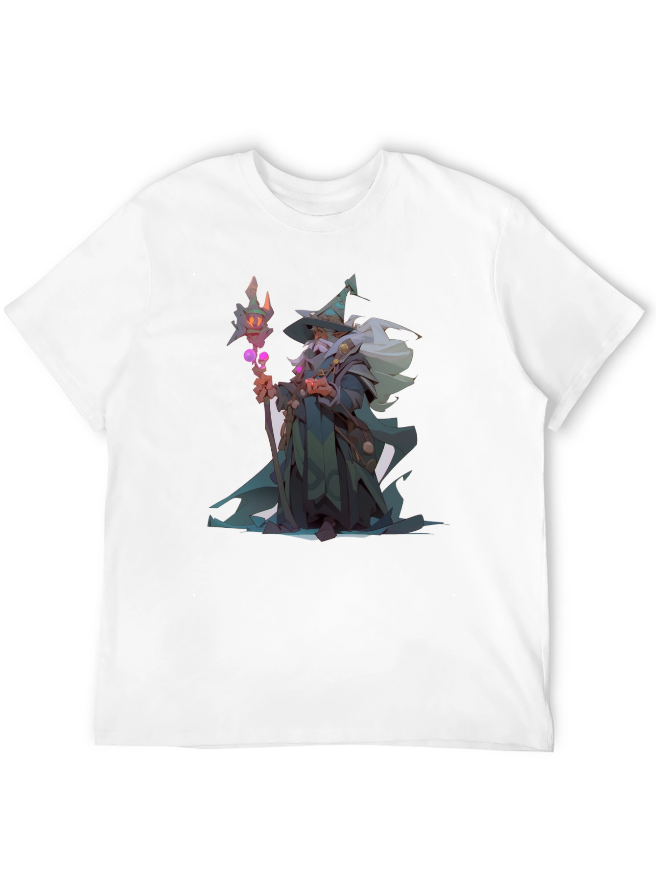 Wizard Graphic Black T-Shirt