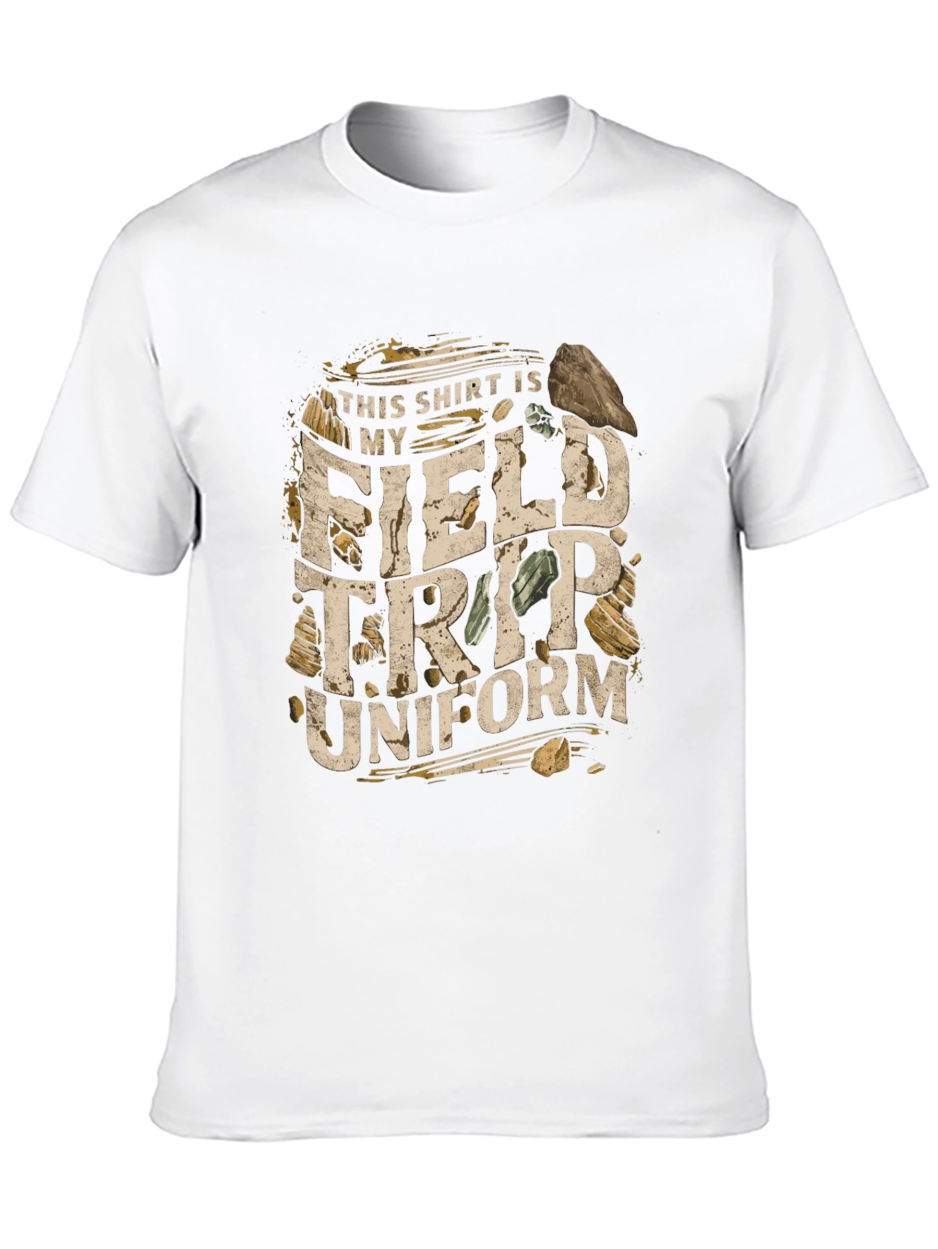 Field Trip Uniform Tee - Rocks Geology Shirt