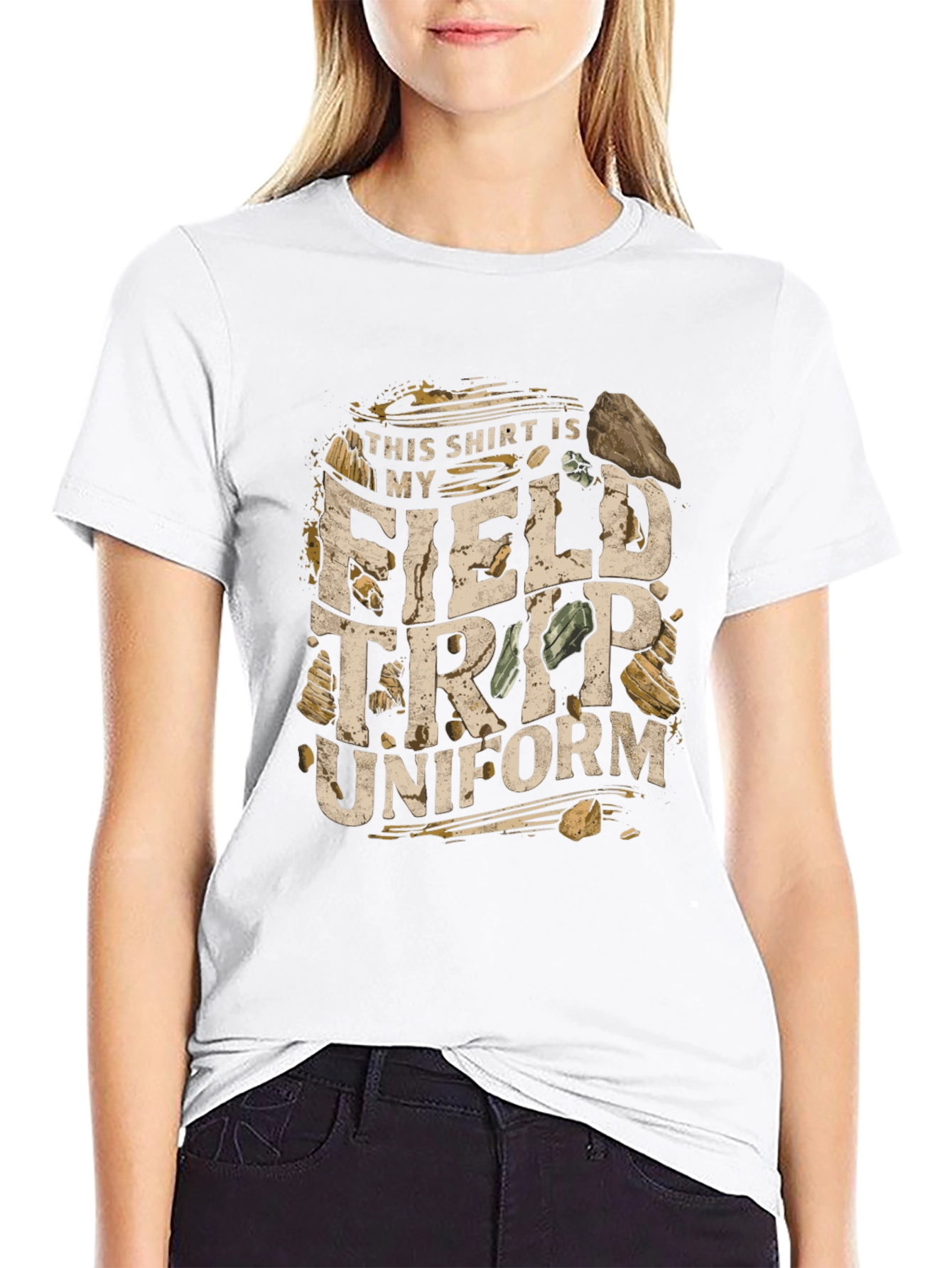 Field Trip Uniform Tee - Rocks Geology Shirt