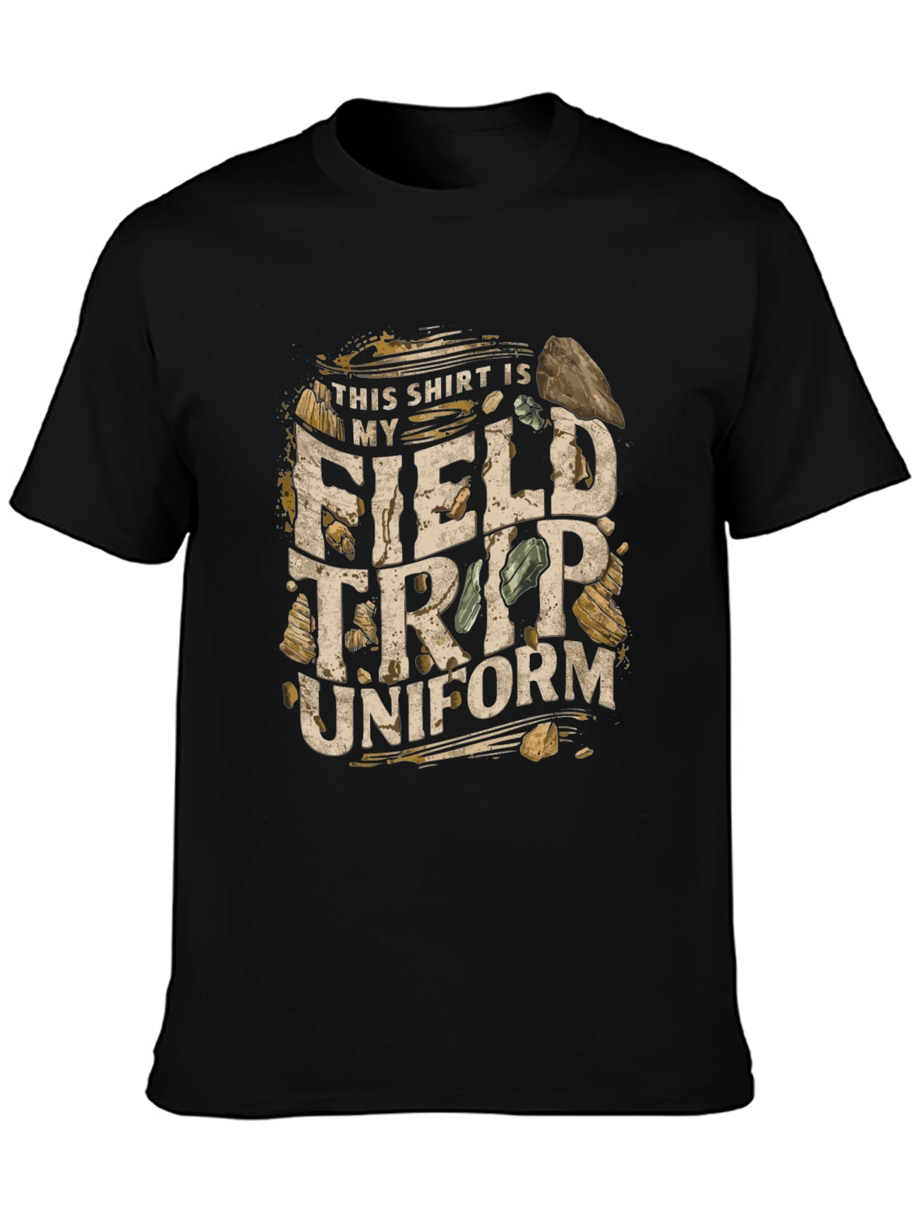 Field Trip Uniform Tee - Rocks Geology Shirt