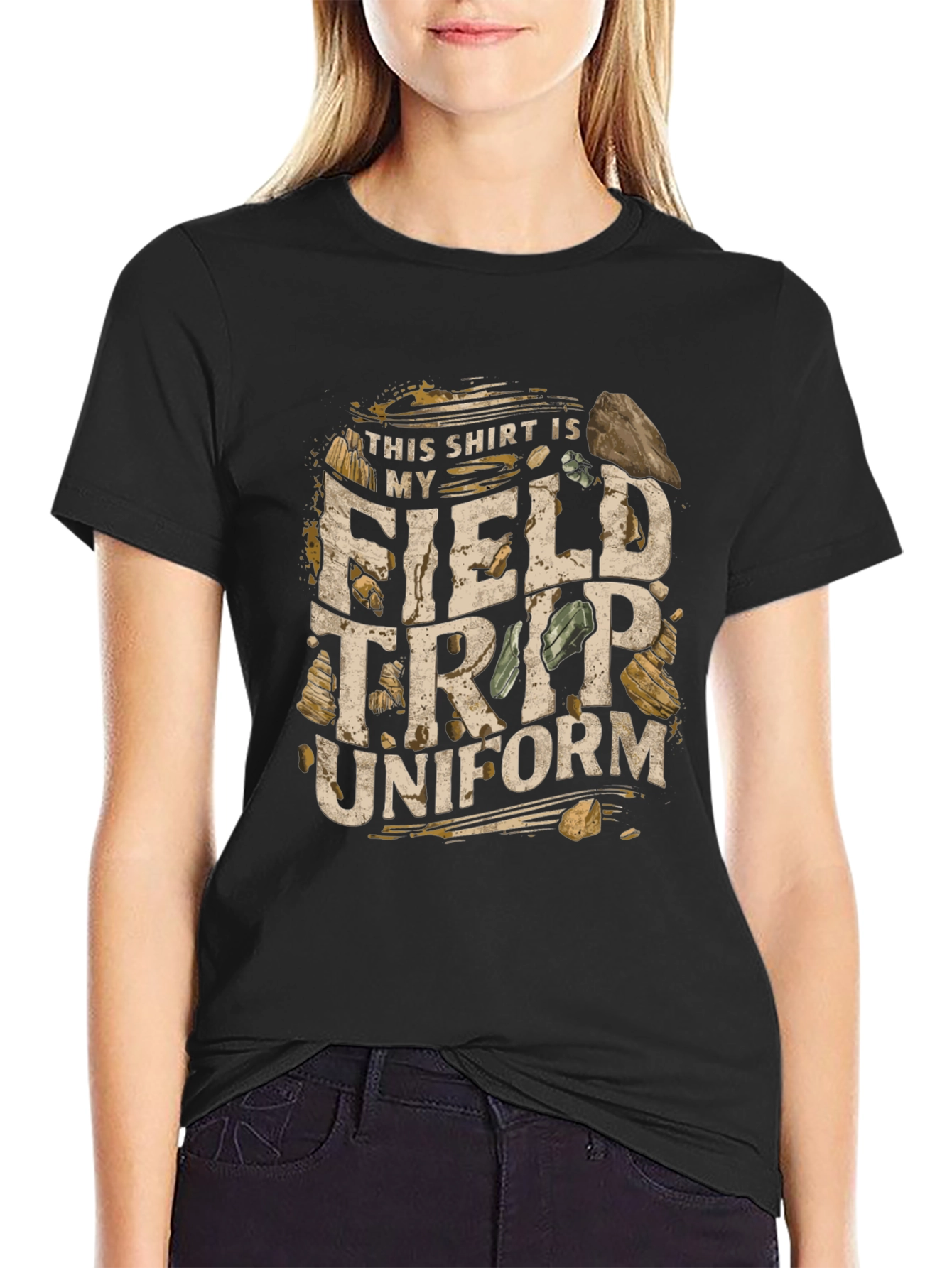 Field Trip Uniform Tee - Rocks Geology Shirt
