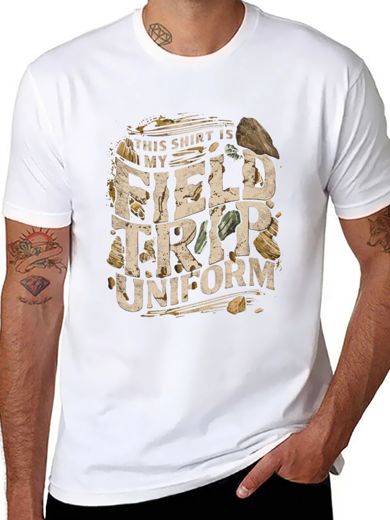 Field Trip Uniform Tee - Rocks Geology Shirt