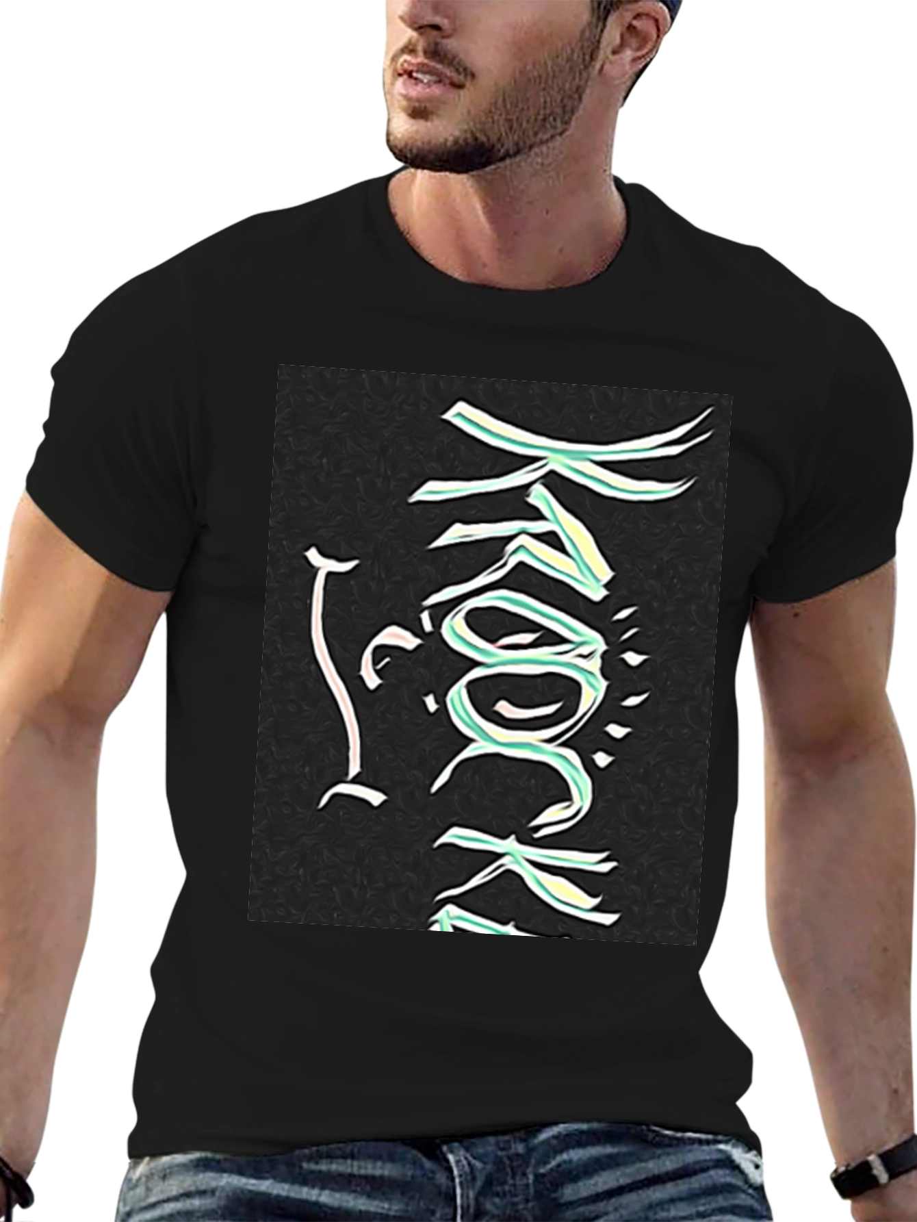 Knock T-Shirt: Unique Design Casual Wear