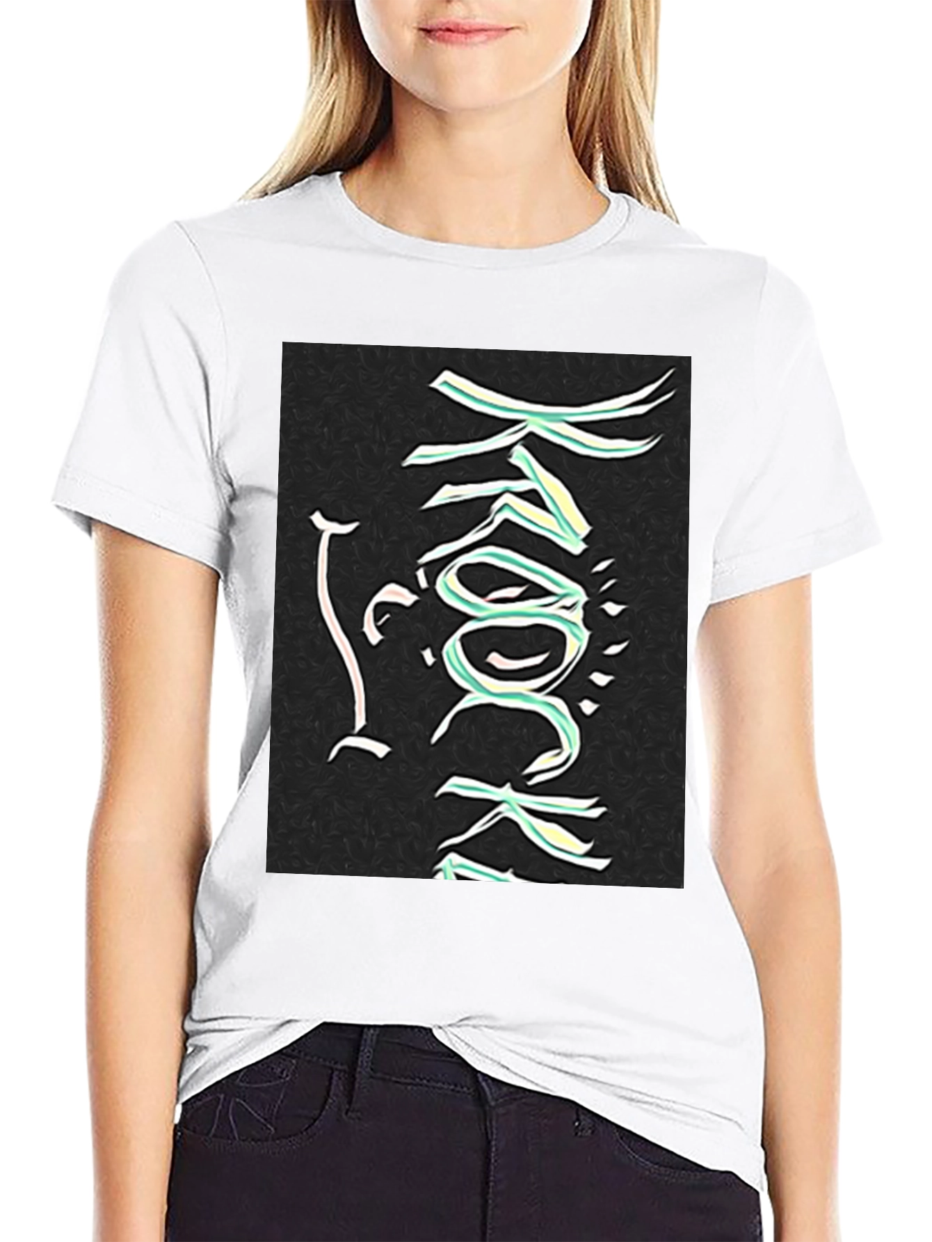Knock T-Shirt: Unique Design Casual Wear