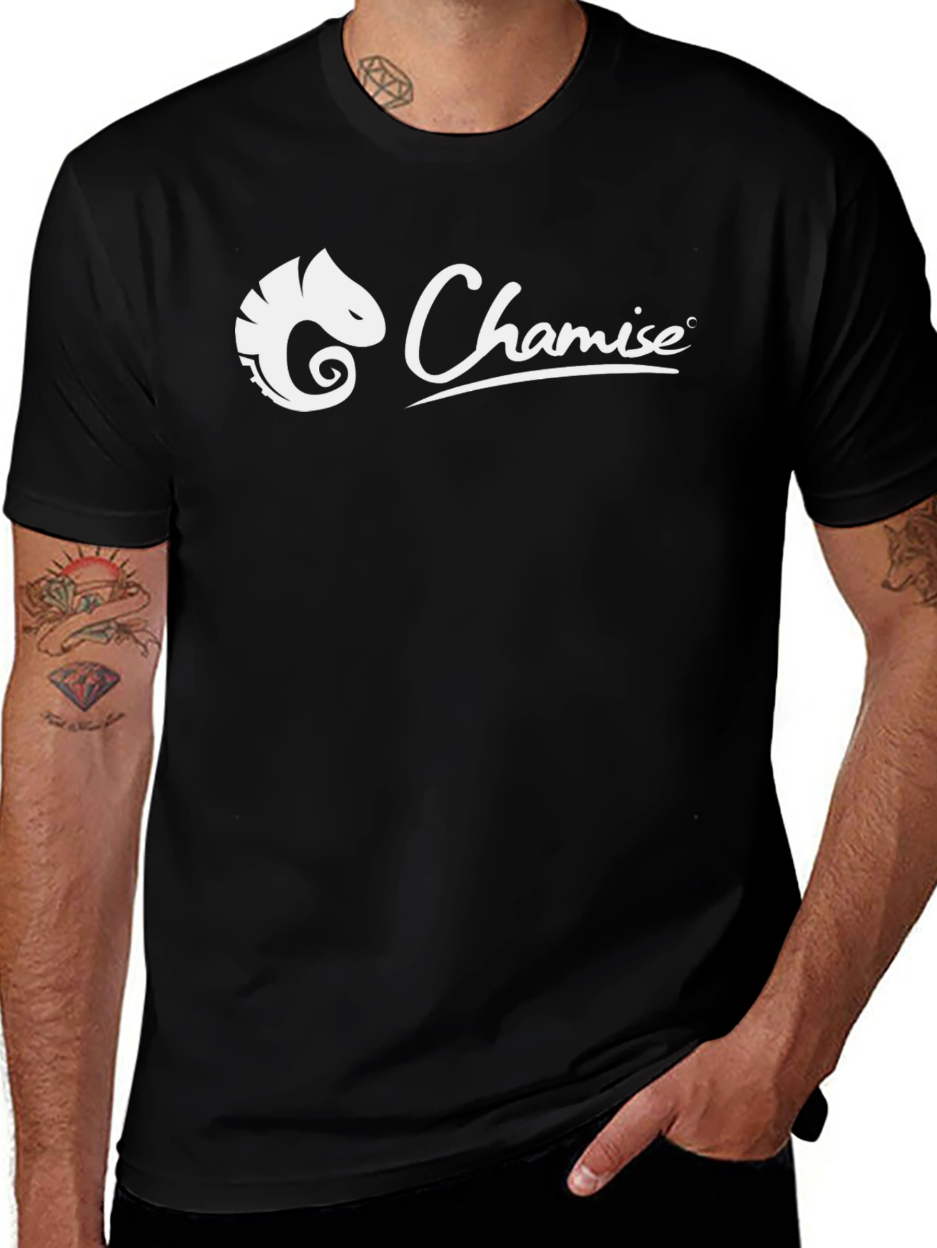 Chamise Black T-Shirt - Stylish and Comfortable