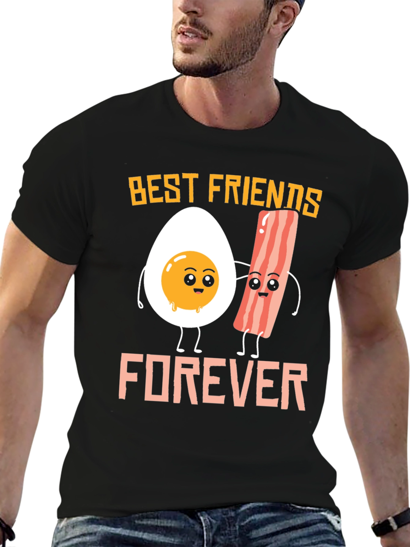 Best Friends Forever: Egg & Bacon Graphic Tee