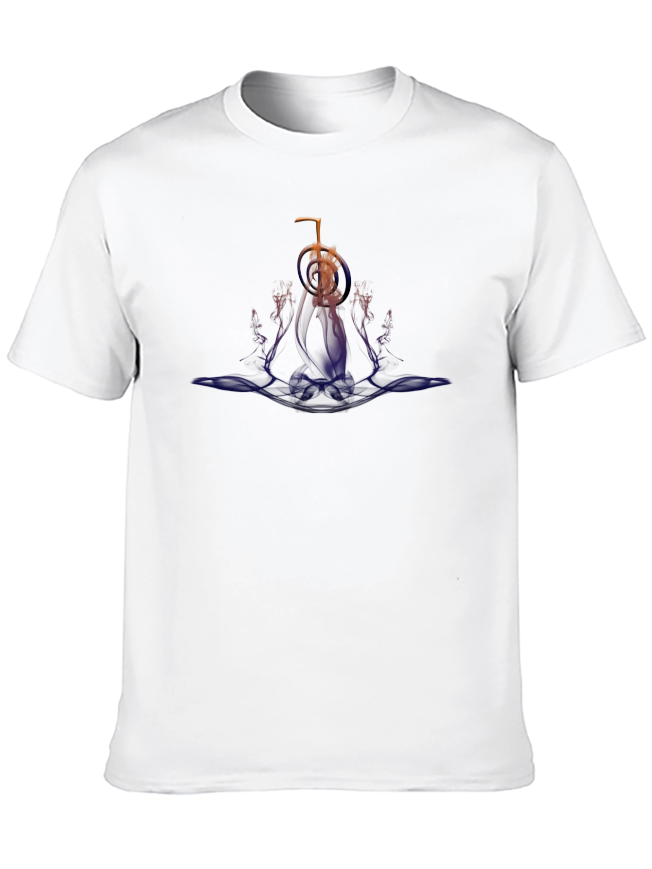 Abstract Graphic Black T-Shirt
