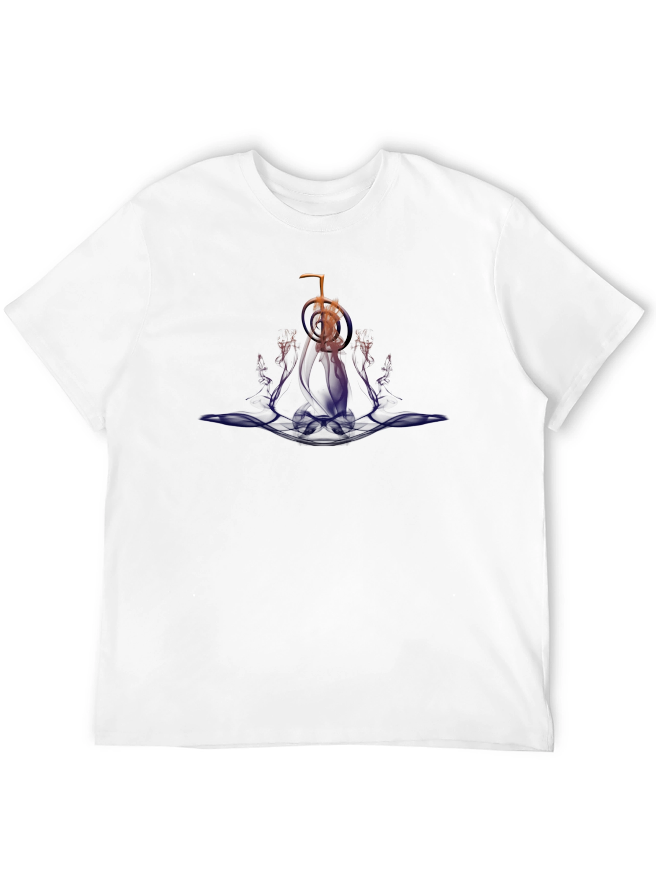 Abstract Graphic Black T-Shirt