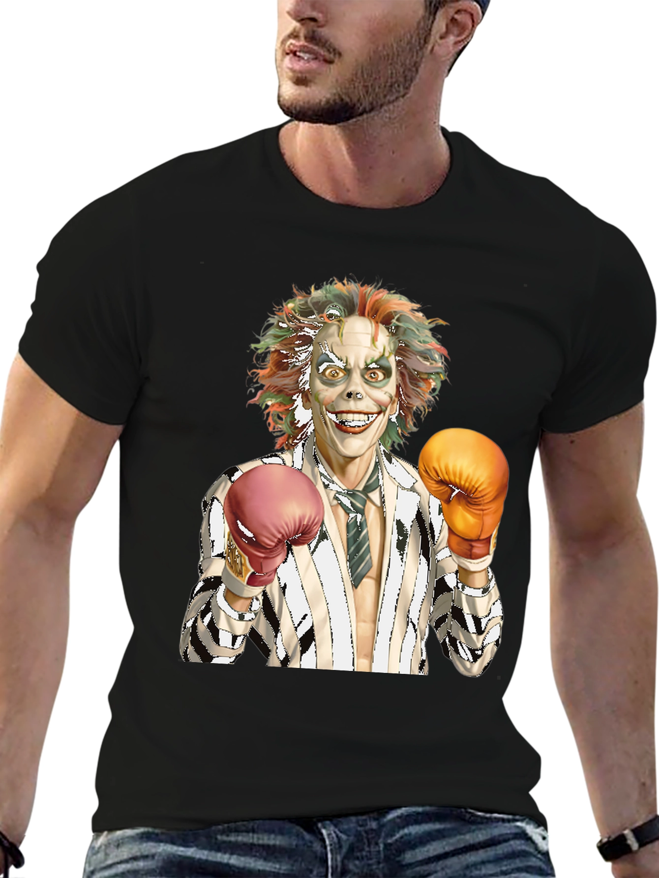 Beetlejuice Boxing T-Shirt - Funny Halloween Tee