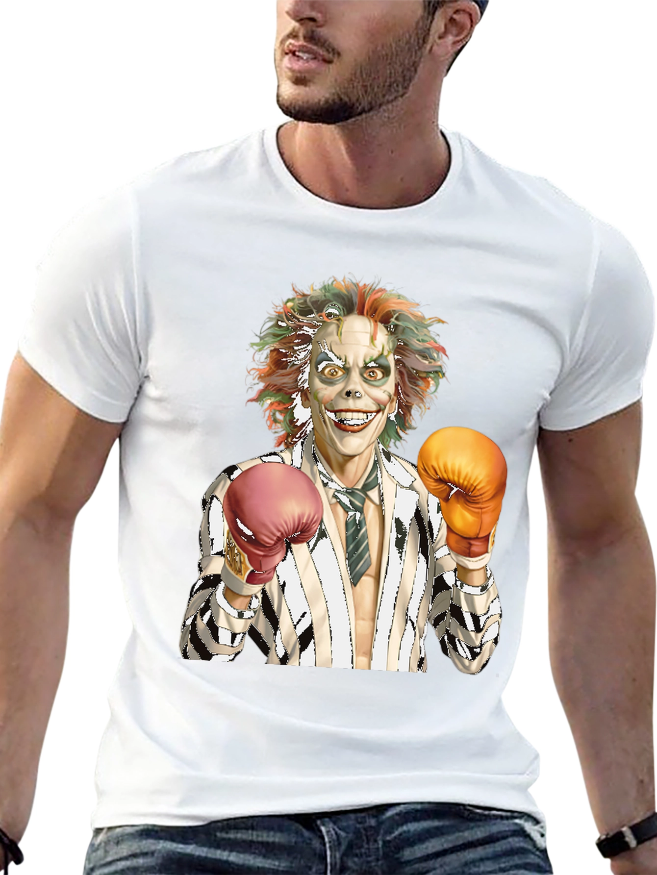 Beetlejuice Boxing T-Shirt - Funny Halloween Tee