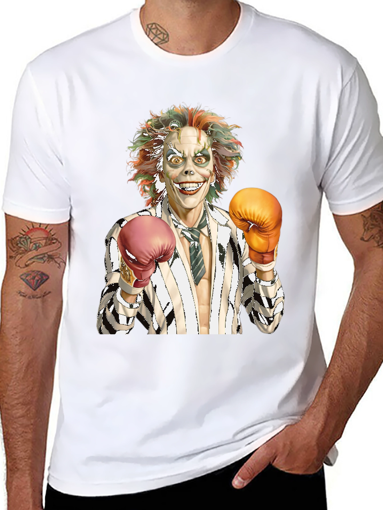 Beetlejuice Boxing T-Shirt - Funny Halloween Tee